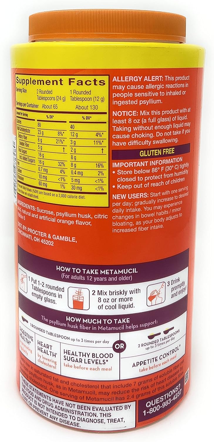metamucil-4-in-1-psyllium-fiber-supplement-powder---orange-flavor-with-real-sugar---55-oz-2