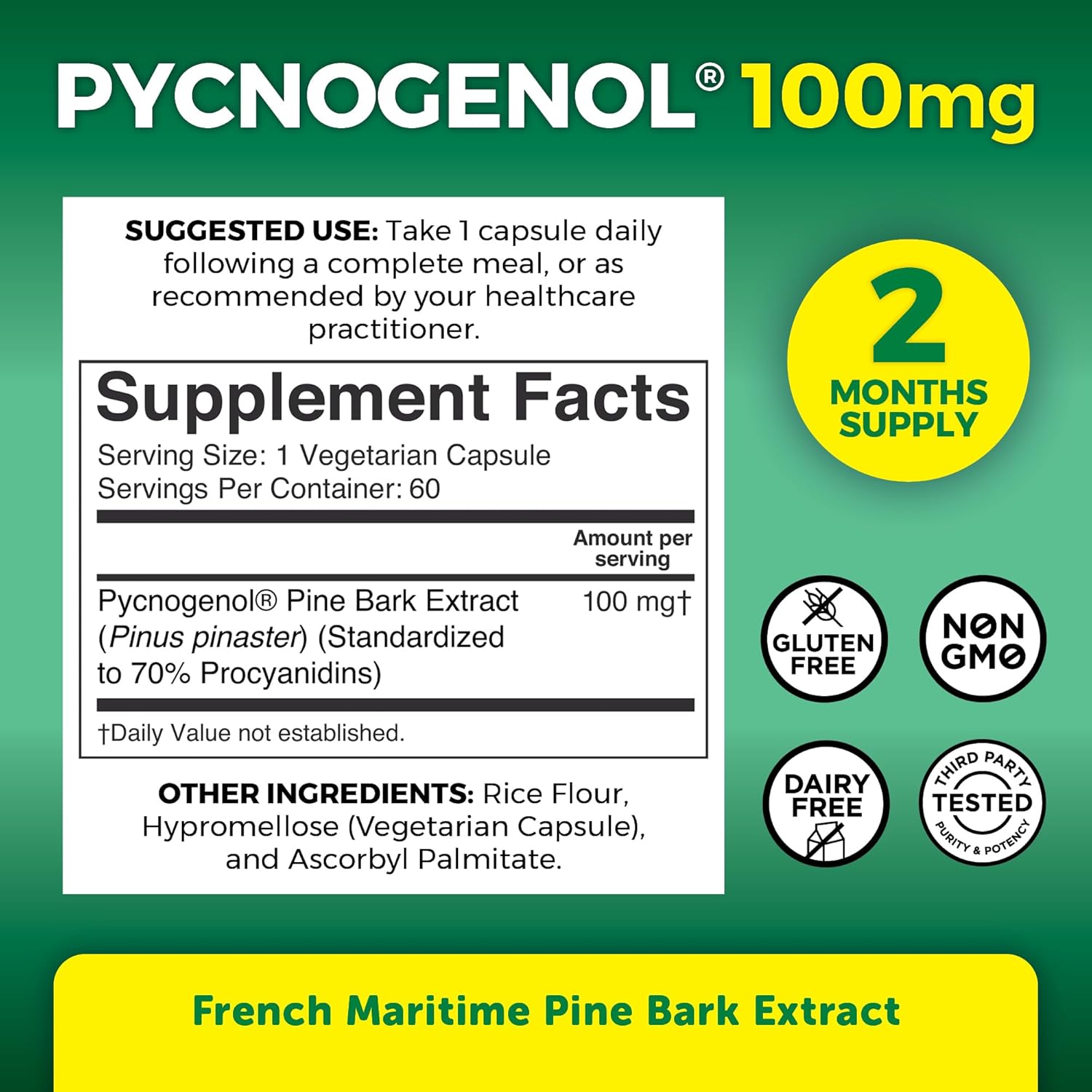 french-maritime-pine-bark-extract-capsules-100mg---boost-blood-circulation-antioxidant-joint-support---60-pycnogenol-supplements-by-viva-naturals-2