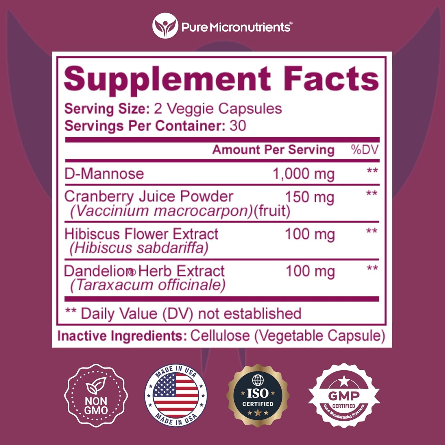 high-potency-pure-d-mannose-capsules-for-uti-support-and-bladder-health---1000mg---cranberry-dandelion-hibiscus---60-veggie-capsules-2