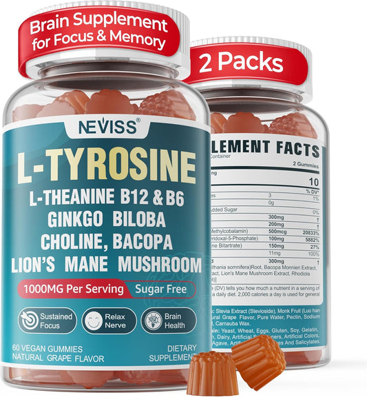 sugar-free-l-tyrosine-gummies-with-l-theanine-vitamin-b6-b12-for-brain-health---lions-mane-ginkgo-biloba-bacopa-monnieri-rhodiola-rosea-choline---2-packs-1
