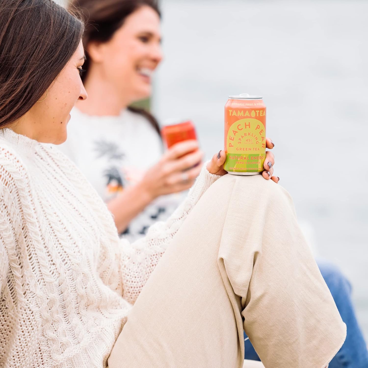 tama-tea-sparkling-peach-pear-green-tea---real-fruit-herb-infused-beverage-zero-sugar-calories-non-gmo-high-in-antioxidants---12-oz-pack-of-12-5