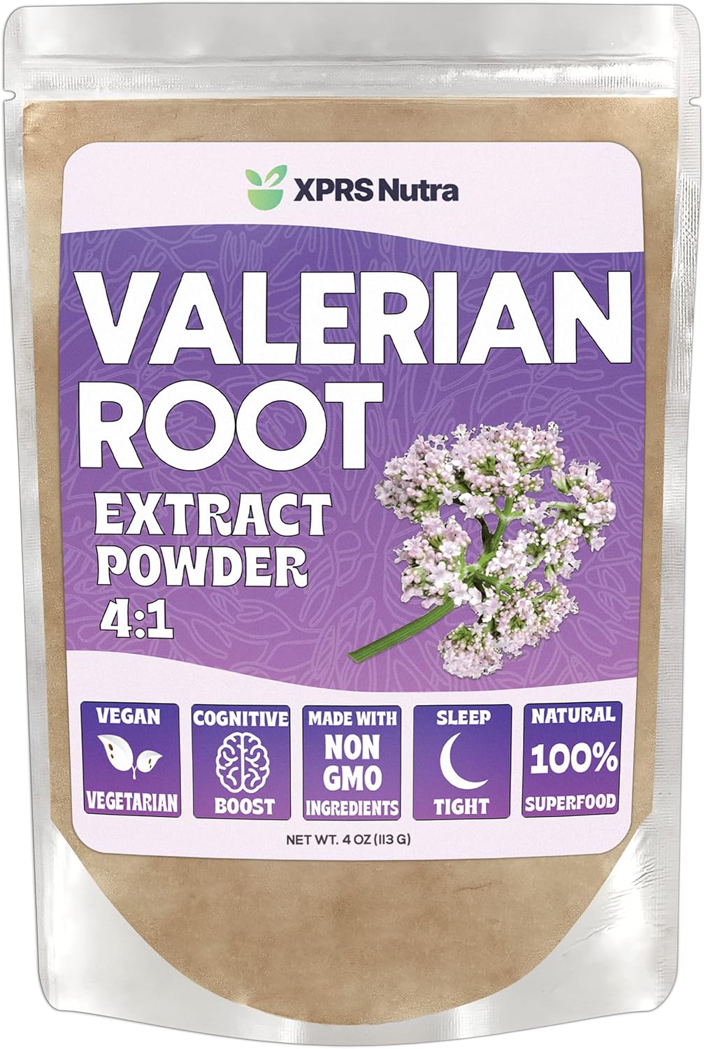 premium-41-valerian-root-extract-powder-for-cognitive-support---vegan-sleep-aid-supplement-4-oz-by-xprs-nutra-1