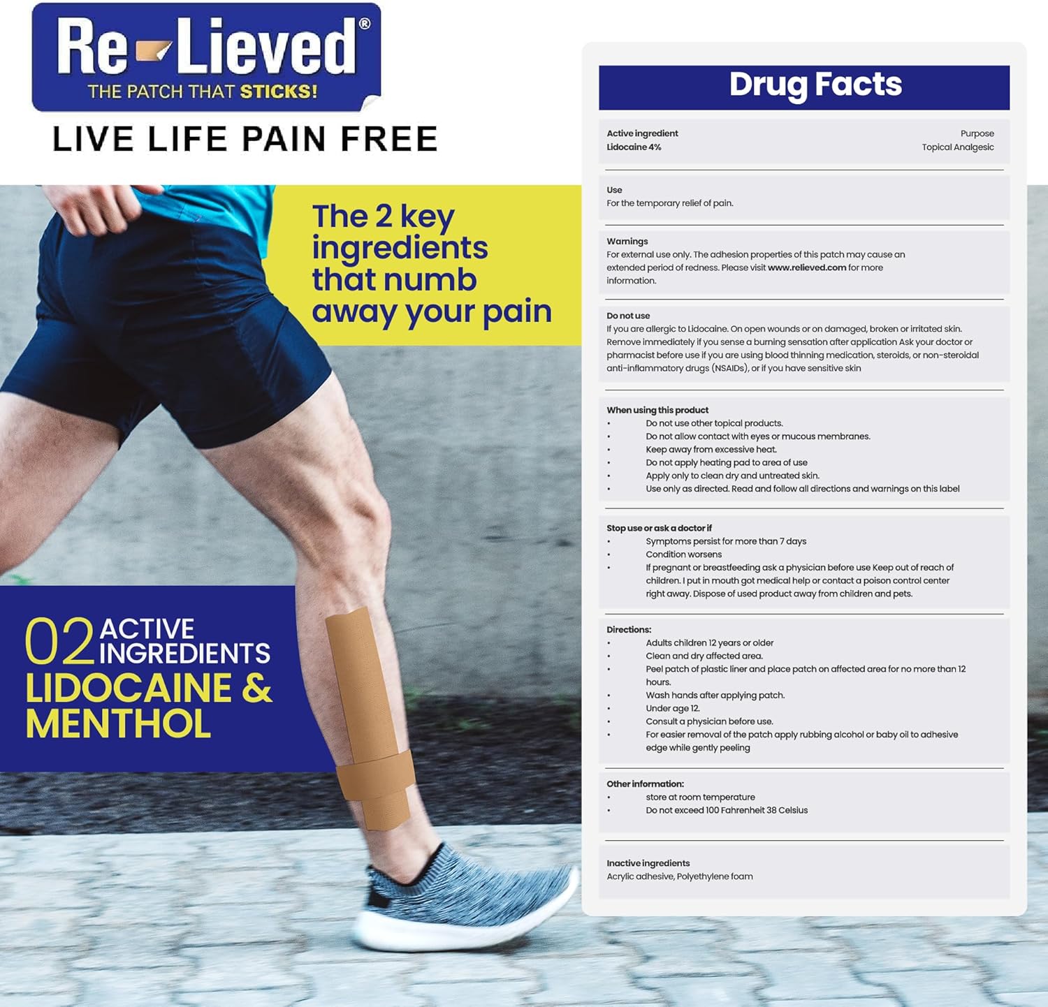 maximum-strength-pain-relief-patches-with-lidocaine-menthol-for-joint-and-muscle-aches---fast-acting-medicated-patches---6-count---aluminum-free-made-in-usa-4