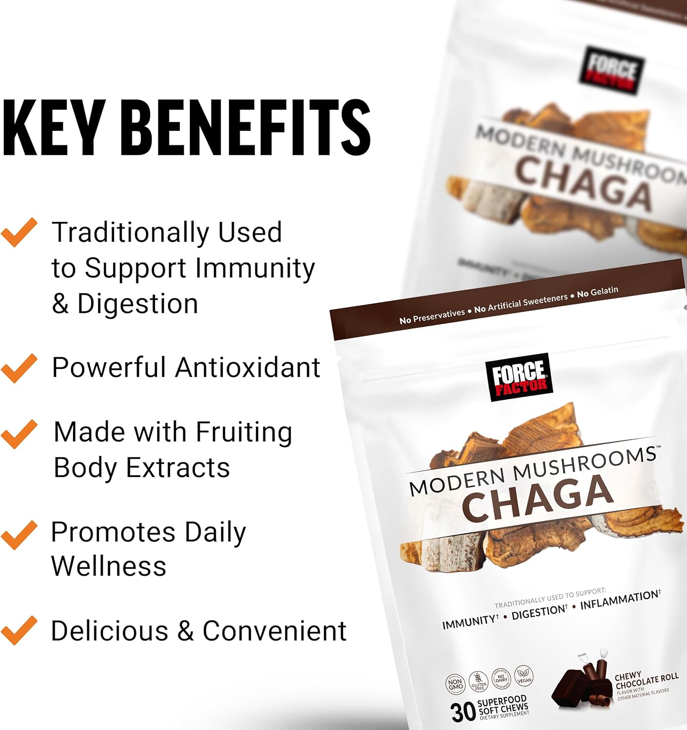 immune-support-chaga-mushroom-soft-chews---antioxidant-supplement-for-digestion-gut-health---30-delicious-chocolate-roll-flavored-chews-2
