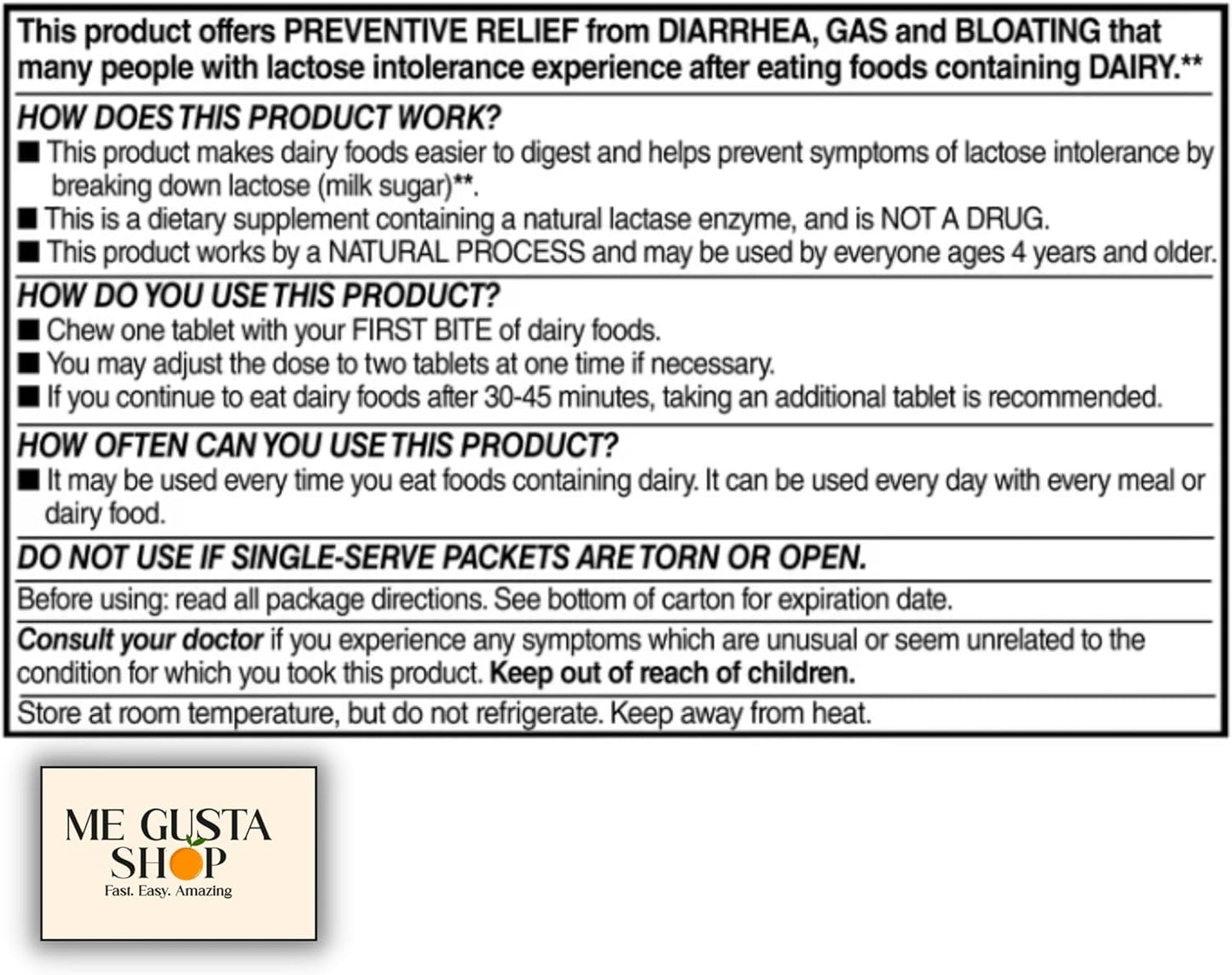 me-gusta-shop-vanilla-flavor-dairy-relief-lactase-enzyme-chewables-32-count-with-pill-organizer---fast-acting-dietary-supplement-3