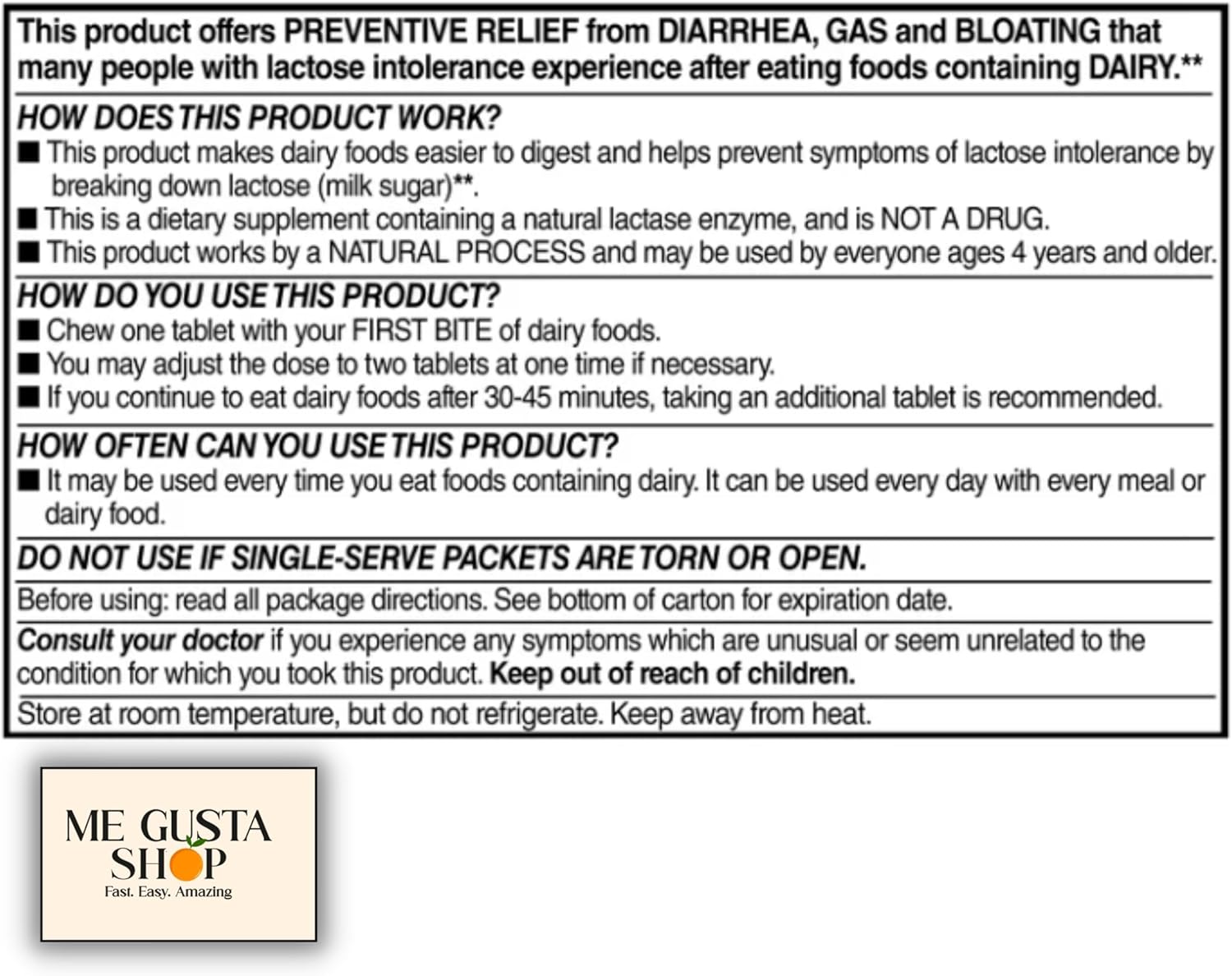 me-gusta-shop-vanilla-flavor-dairy-relief-lactase-enzyme-chewables-32-count-with-pill-organizer---fast-acting-dietary-supplement-3