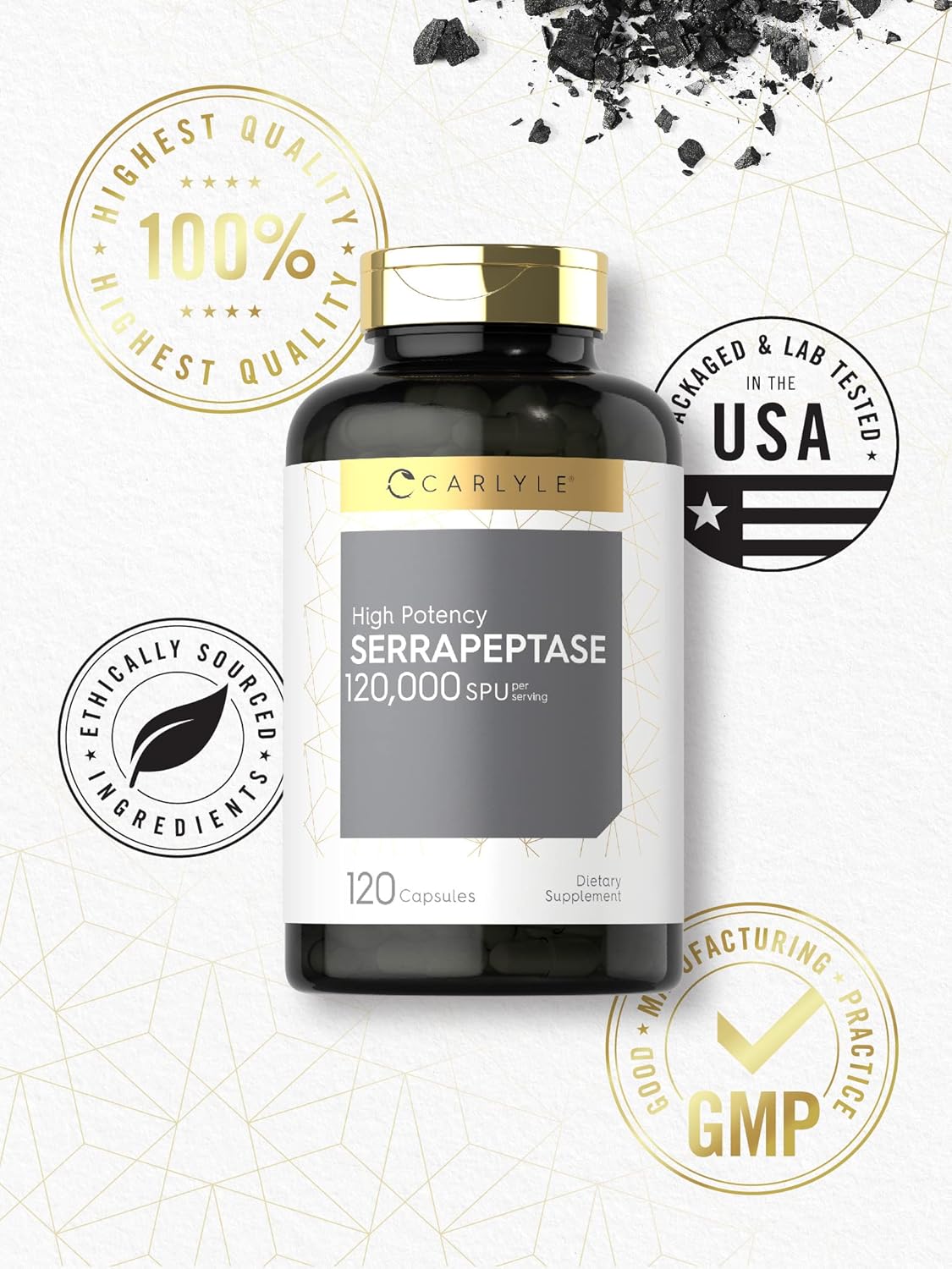 carlyle-serrapeptase-120000-spu-enzyme-supplement---120-capsules-for-sinus-health---gluten-free-formula-5
