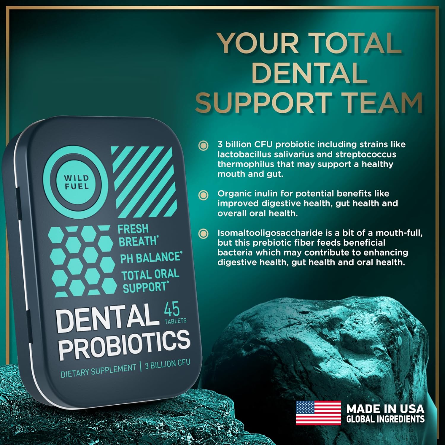 Dental Probiotics and MCT Gummies Bundle for Keto Candy Lovers - WILD FUEL - Espot.com.au