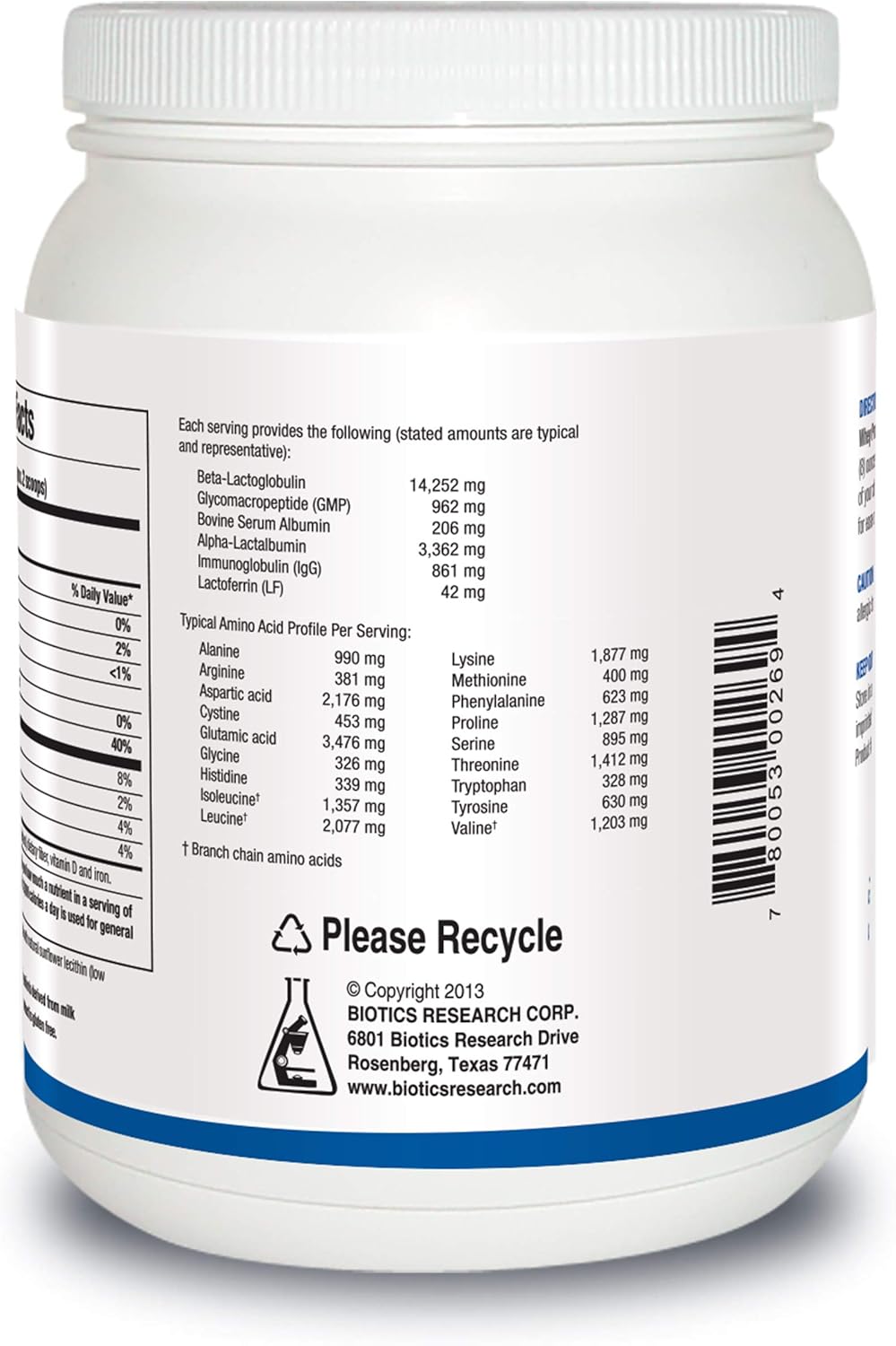 biotics-research-whey-protein-isolate-powder---20g-unflavored-non-gmo-protein-supplement-for-muscle-growth-energy-boost-and-immune-support---sugar-free-with-high-igg-and-lactoferrin---20-servings-3