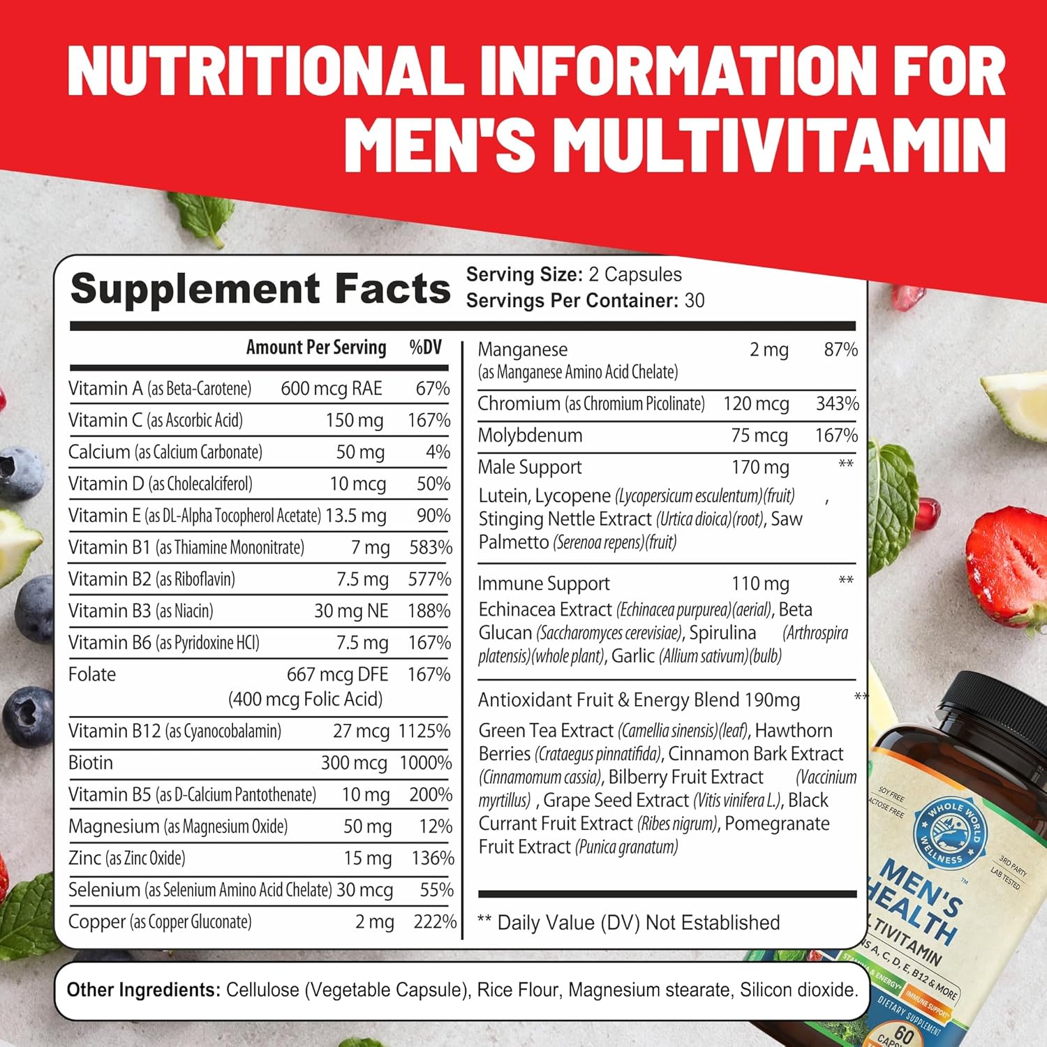 Liver Cleanse Detox & Men's Daily Multivitamin Bundle - Support Liver Health, Boost Energy & Performance - USA Made - Espot.com.au