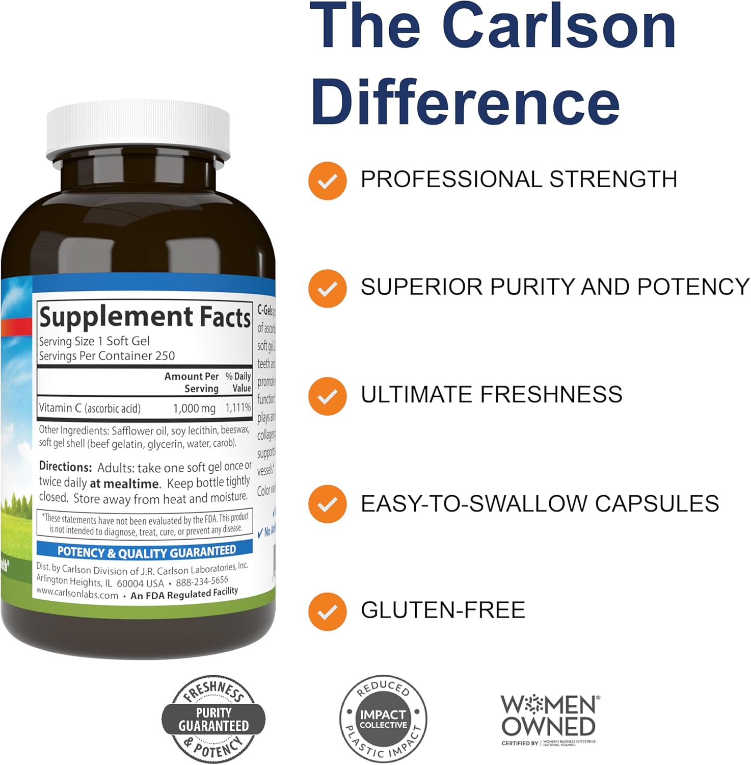 carlson-c-gels-1000mg-softgels---immune-heart-health-support---antioxidant-supplement-with-vitamin-c---250-softgels-2