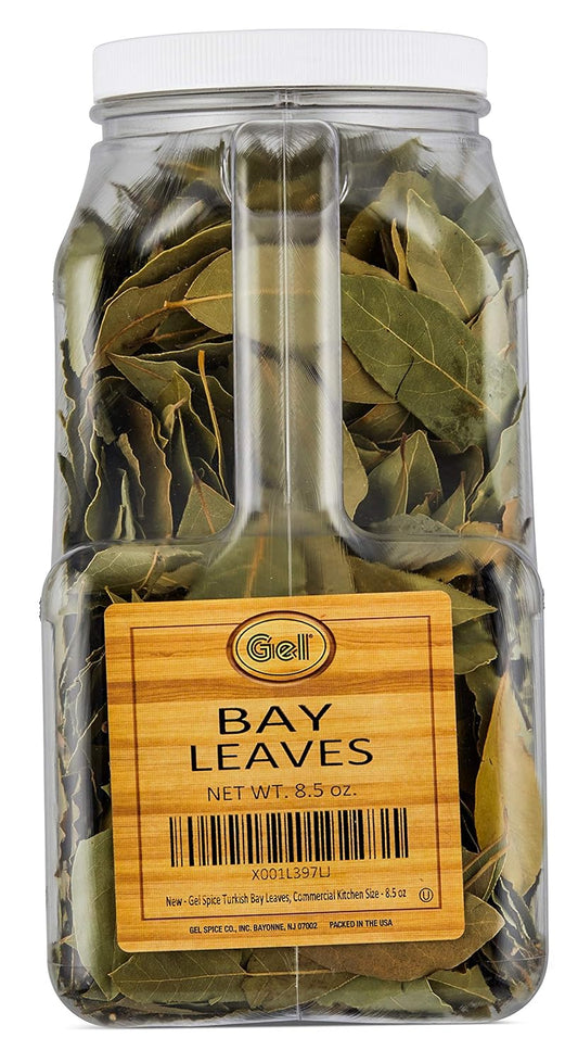 Turkish Bay Laurel Leaf Dried Whole Bay Leaves 8.5 OZ - Cooking Herbs for Professional Kitchens - Espot.com.au