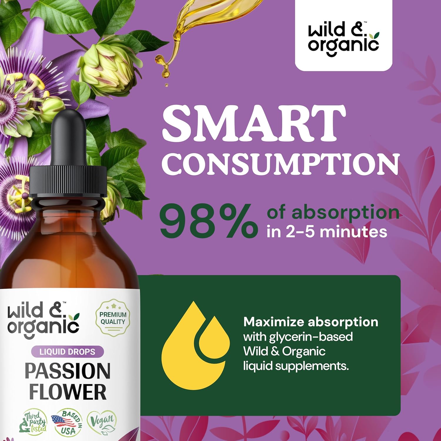 organic-passion-flower-tincture-for-mood-support---calming-herbal-supplement---passiflora-incarnata-liquid-extract---vegan-sugar-free---4-fl-oz-4