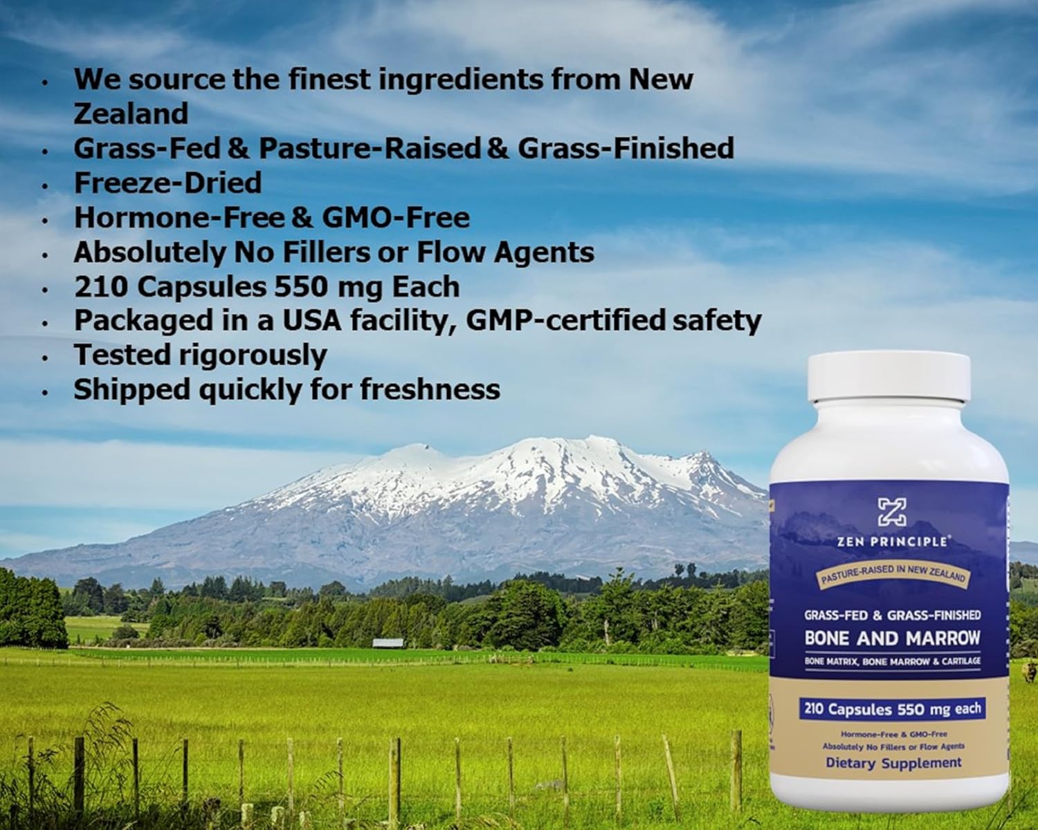 zen-principle-grass-fed-beef-bone-marrow-supplement---3300mg-210-capsules---supports-skin-oral-health-joint-health-overall-wellness---whole-bone-extract-for-whole-body-benefits-4