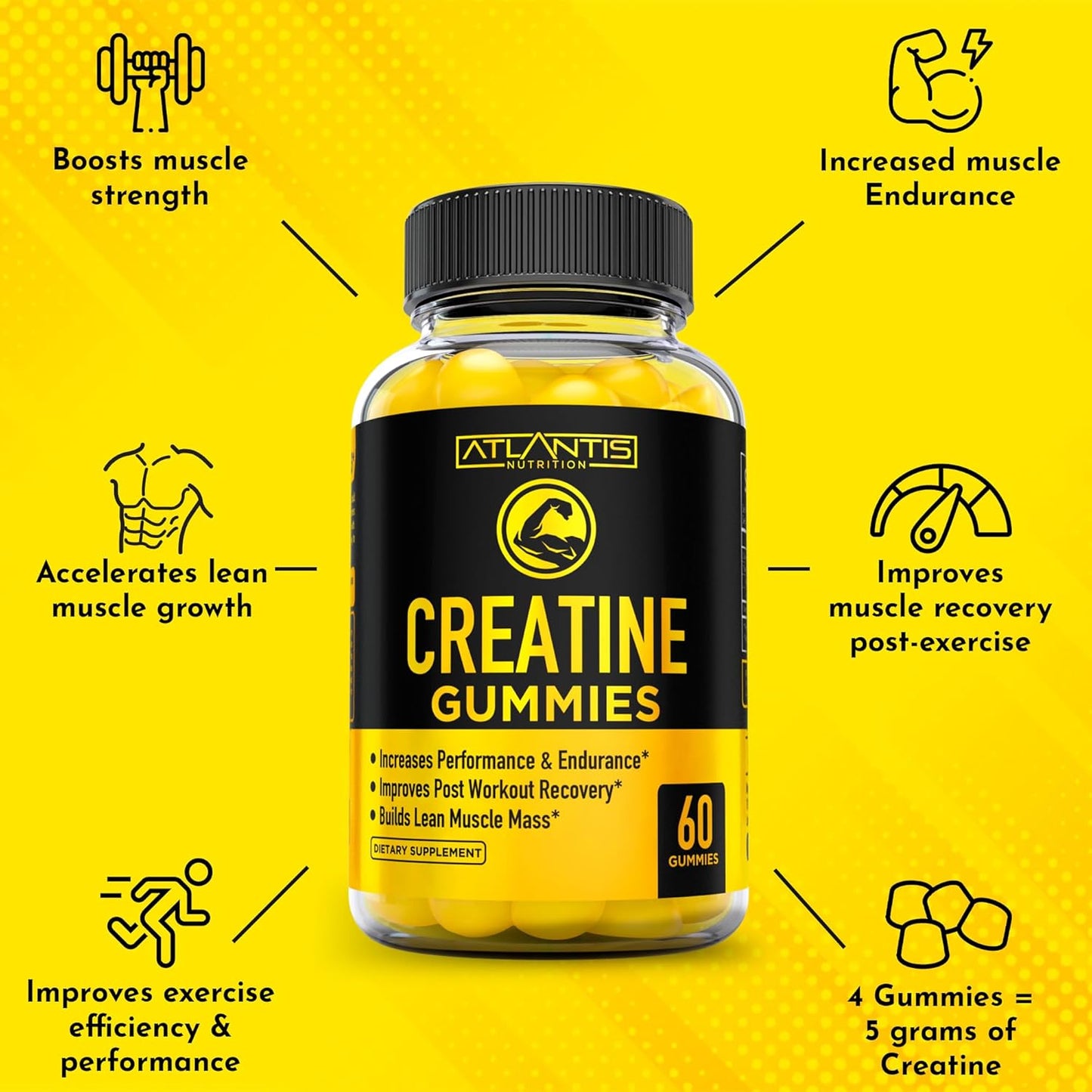 atlantis-nutrition-creatine-monohydrate-gummies---5g-per-serving---muscle-building-recovery---boost-strength-endurance-athletic-performance---60-count-7