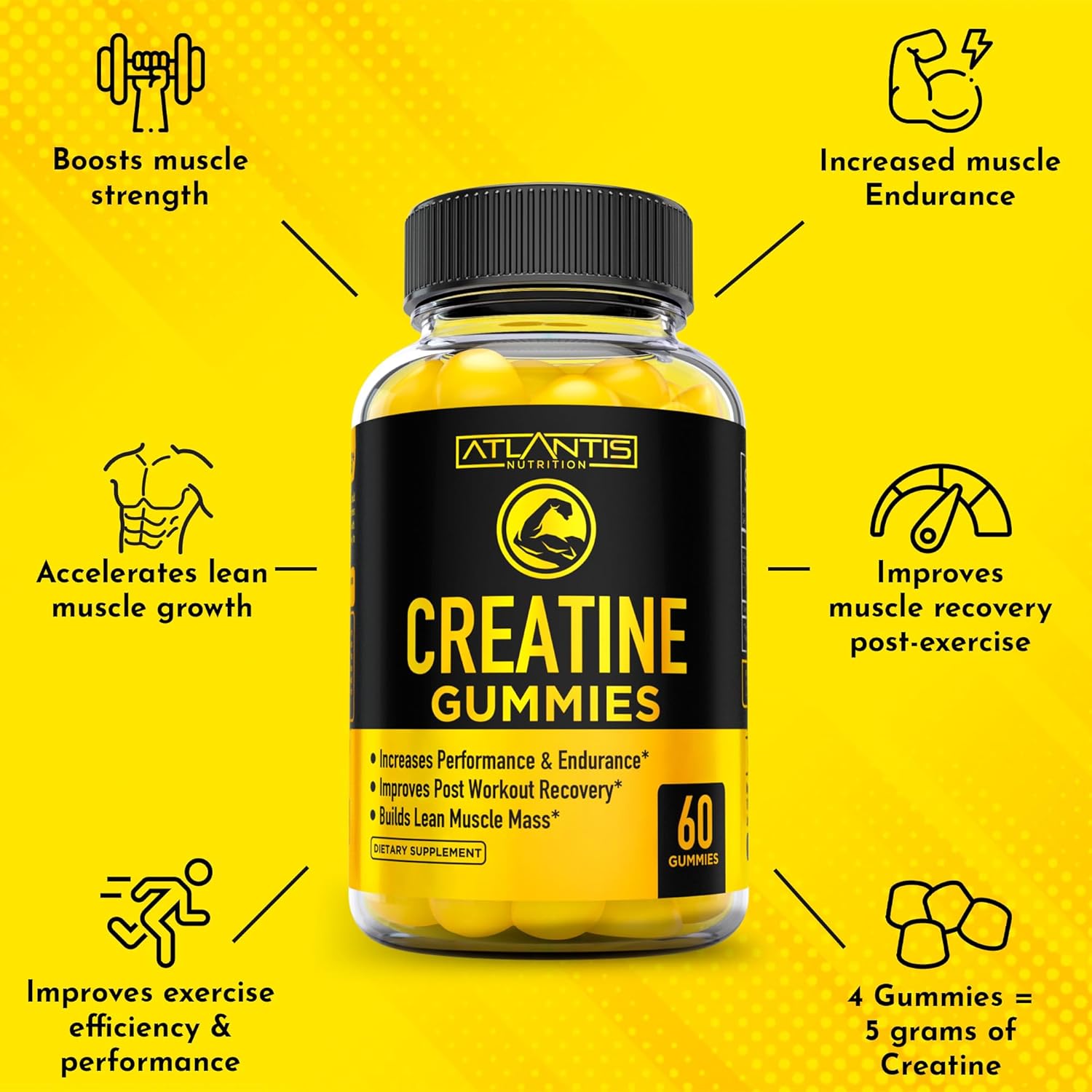 atlantis-nutrition-creatine-monohydrate-gummies---5g-per-serving---muscle-building-recovery---boost-strength-endurance-athletic-performance---60-count-7