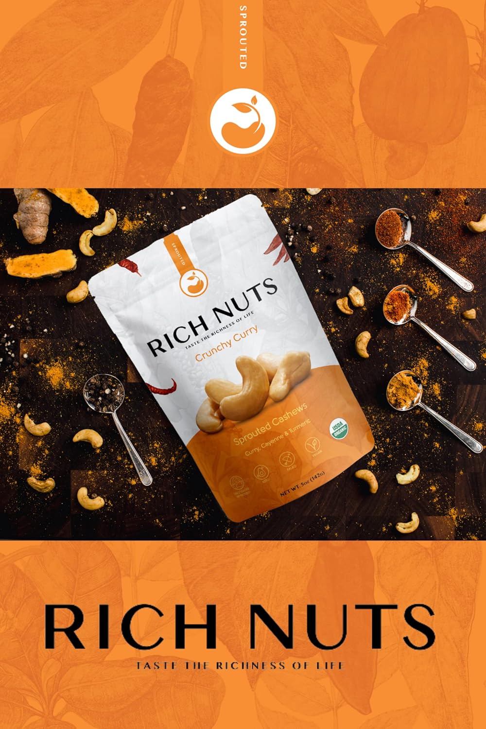 sprouted-cashews-with-curry-crunch-vegan-paleo-keto-friendly---5-oz-bag-6-pack-of-non-roasted-dehydrated-raw-nuts-with-curry-powder-cayenne-pepper-turmeric-and-sea-salt-4