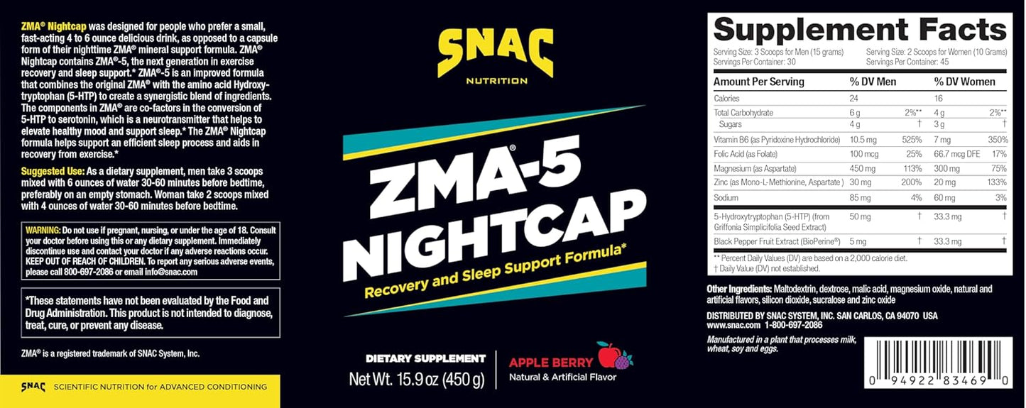 zma-5-nightcap-sleep-supplement-drink-mix-with-5-htp---supports-healthy-immune-system-rapid-recovery-450g-2