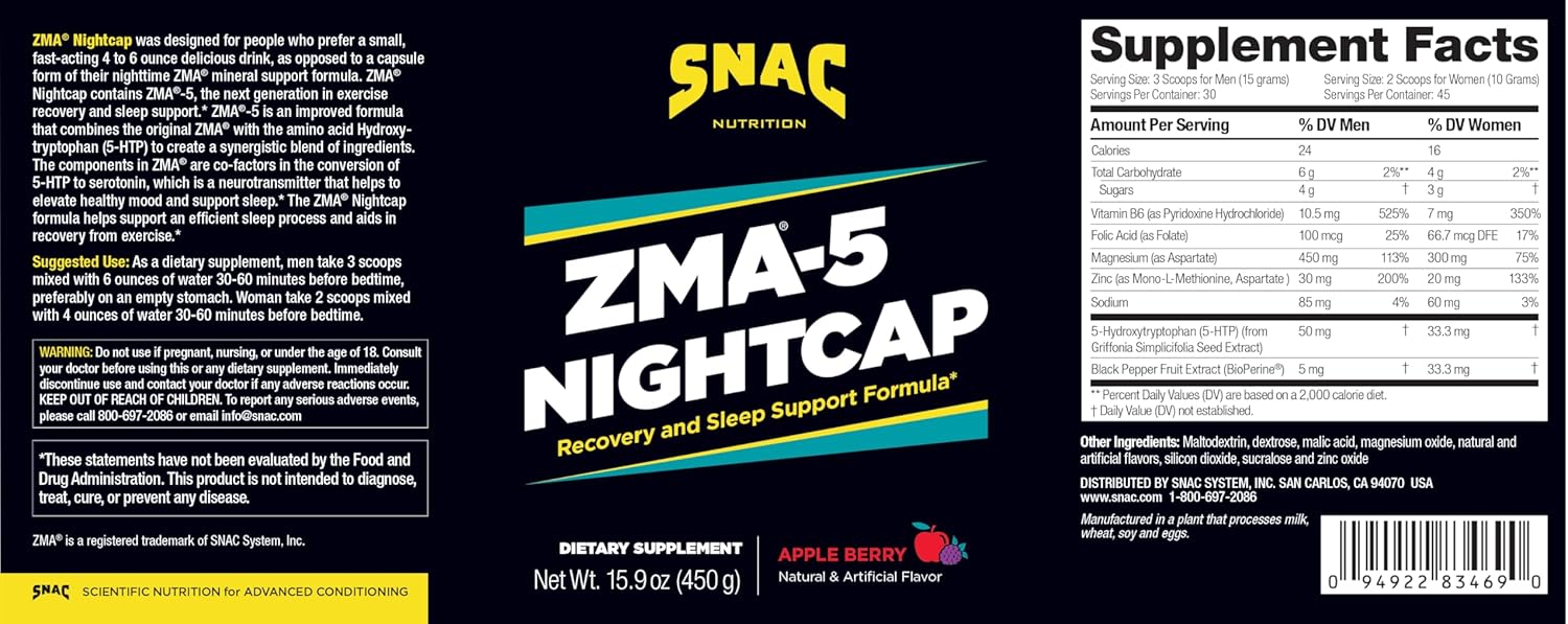 zma-5-nightcap-sleep-supplement-drink-mix-with-5-htp---supports-healthy-immune-system-rapid-recovery-450g-2