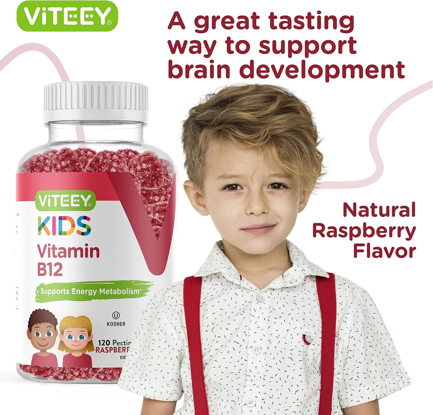 viteey-vitamin-b12-gummies-for-kids---1000mcg-raspberry-flavored-chewable---metabolism-energy-support---vegan-gelatin-gluten-gmo-free-6