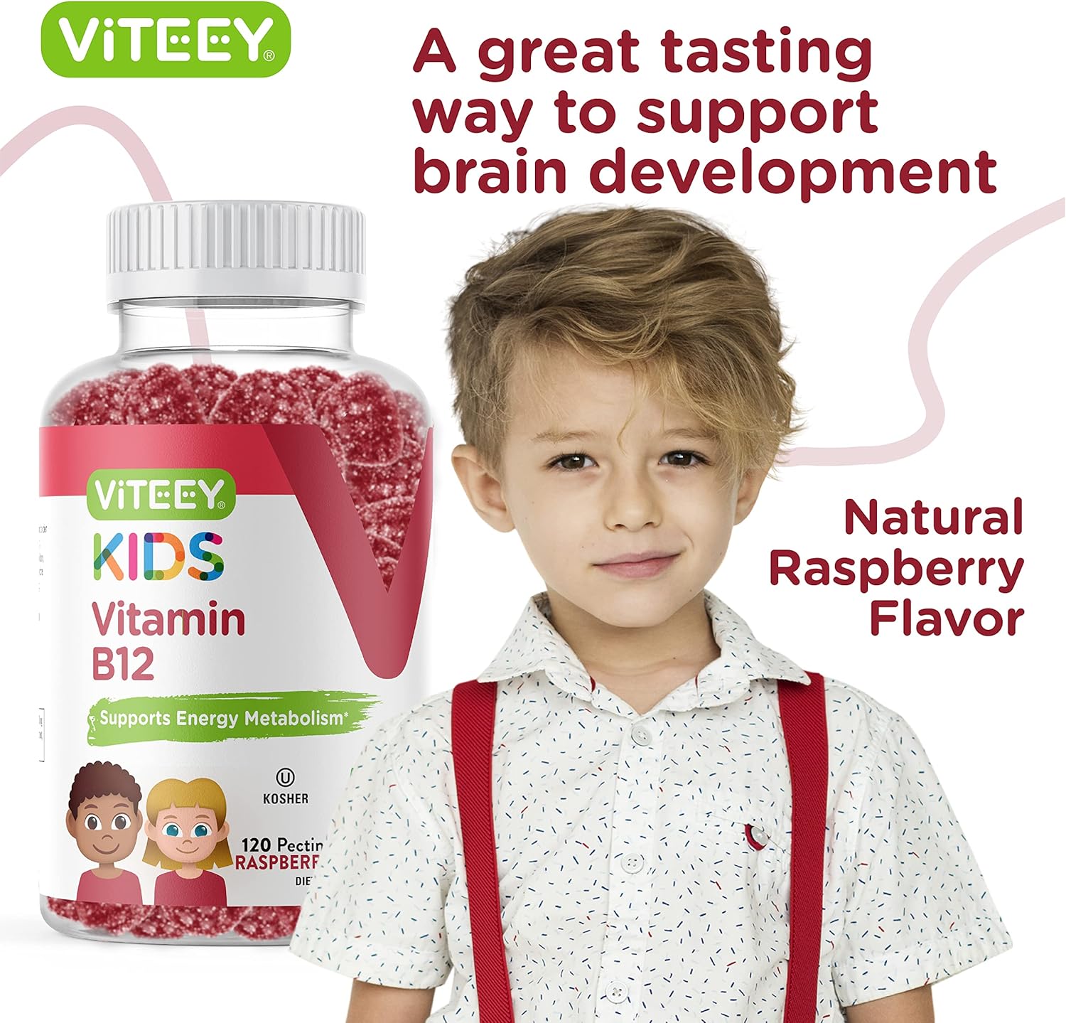 viteey-vitamin-b12-gummies-for-kids---1000mcg-raspberry-flavored-chewable---metabolism-energy-support---vegan-gelatin-gluten-gmo-free-6