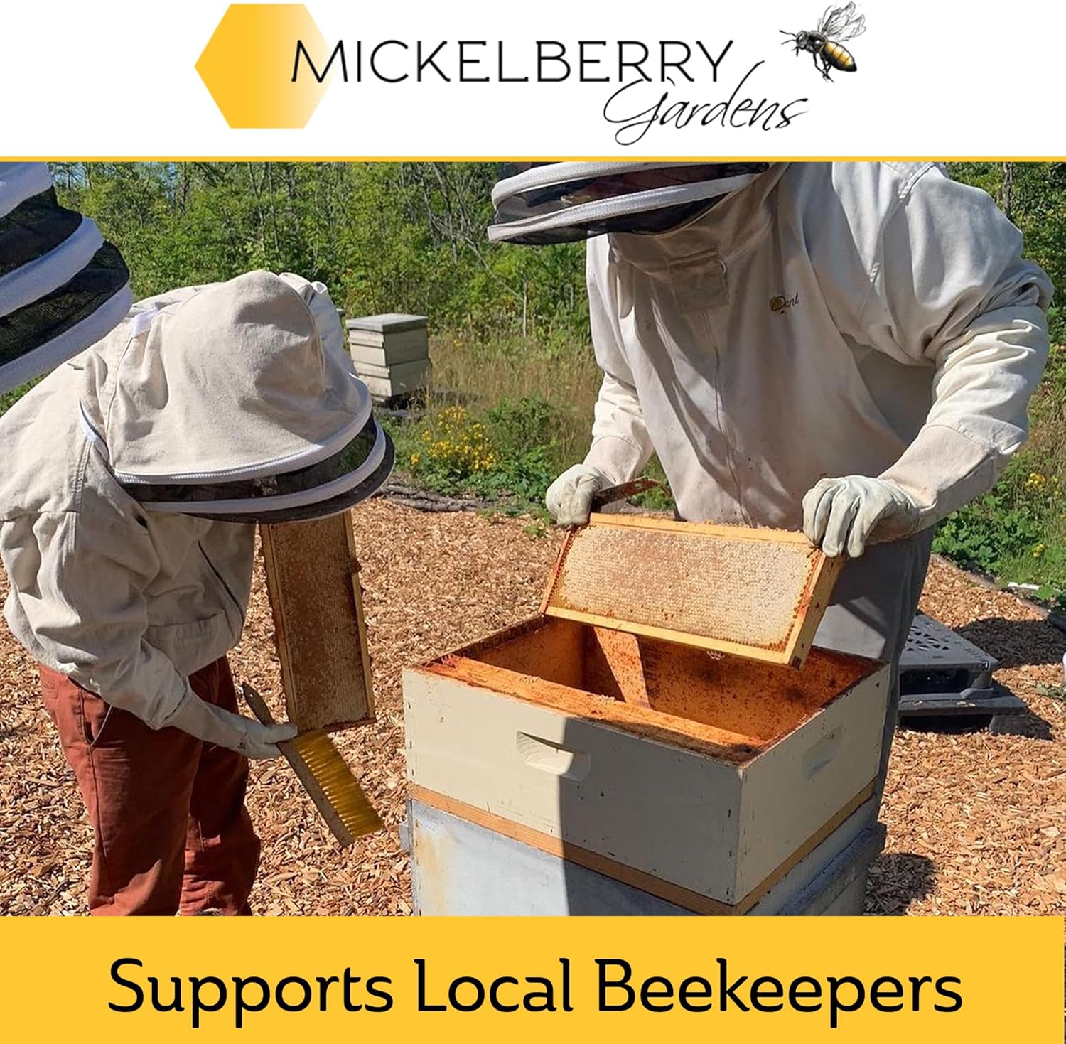 raw-bee-pollen-granules---superfood-rich-in-protein-vitamins-minerals-antioxidants---6-oz-jar---mickelberry-gardens-5