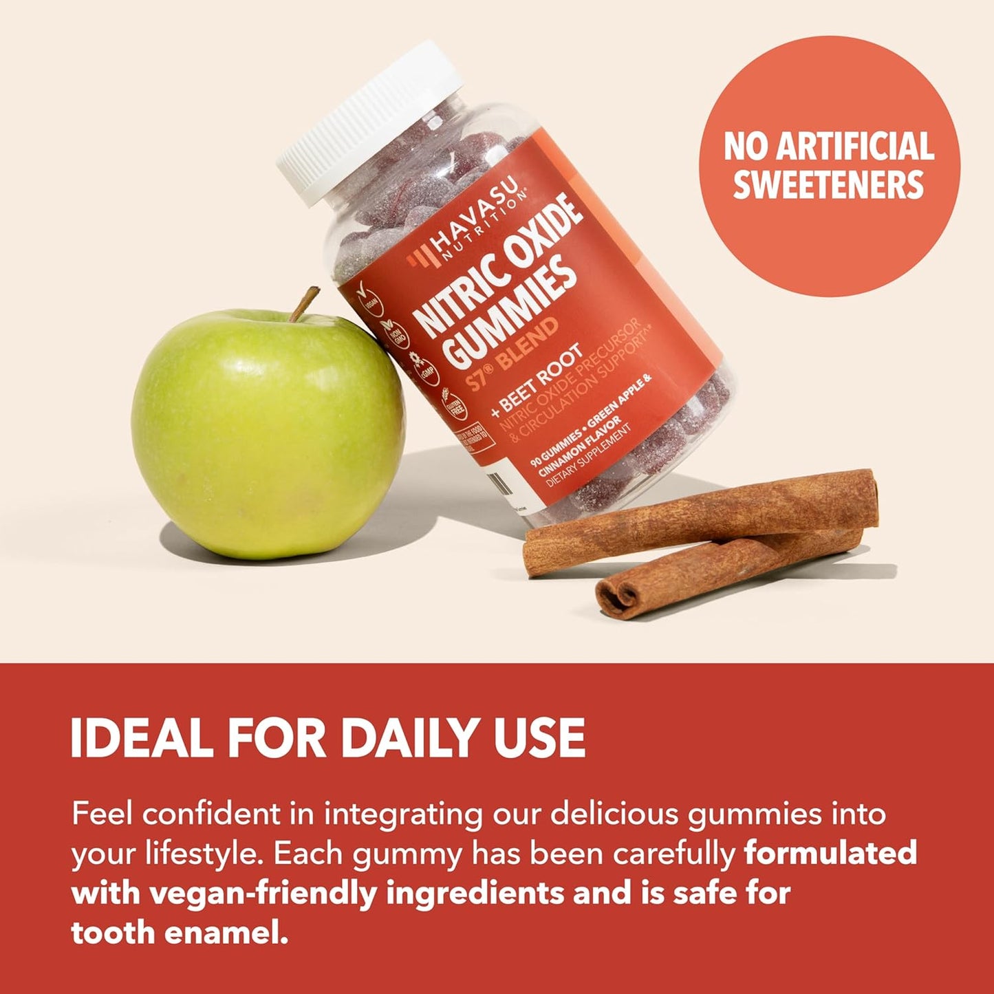 nitric-oxide-supplement-with-l-arginine-and-beet-root---90-count-gummies-for-endurance-and-recovery---green-apple-and-cinnamon-flavor---vegan-non-gmo---1-month-supply-for-men-and-women-6