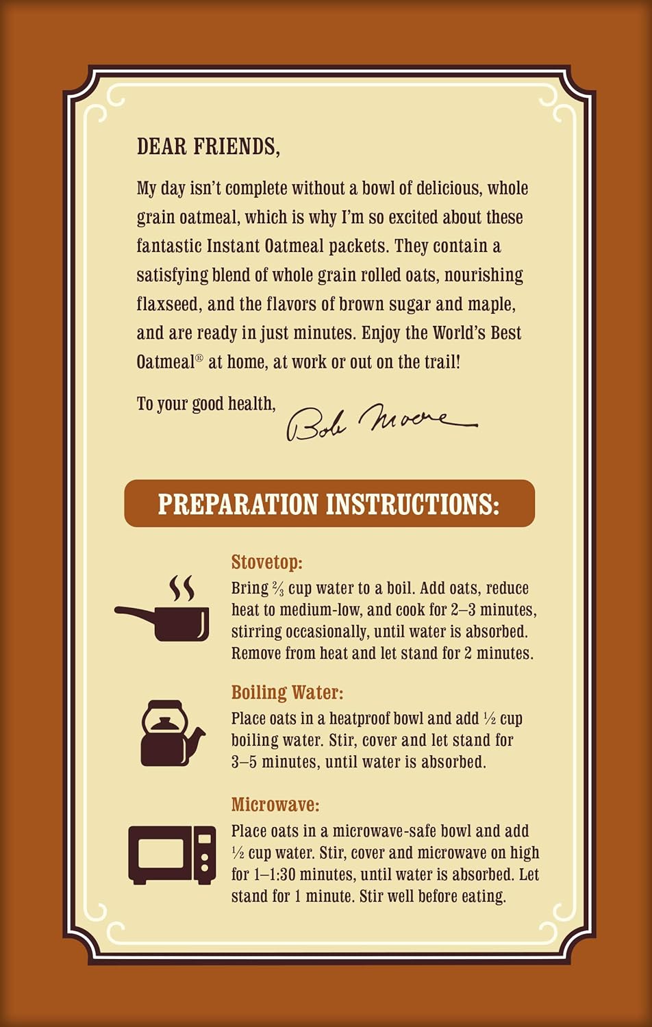 bobs-red-mill-maple-brown-sugar-instant-oatmeal-packets---8-packets-gluten-free-non-gmo-100-whole-grain---1-box-3