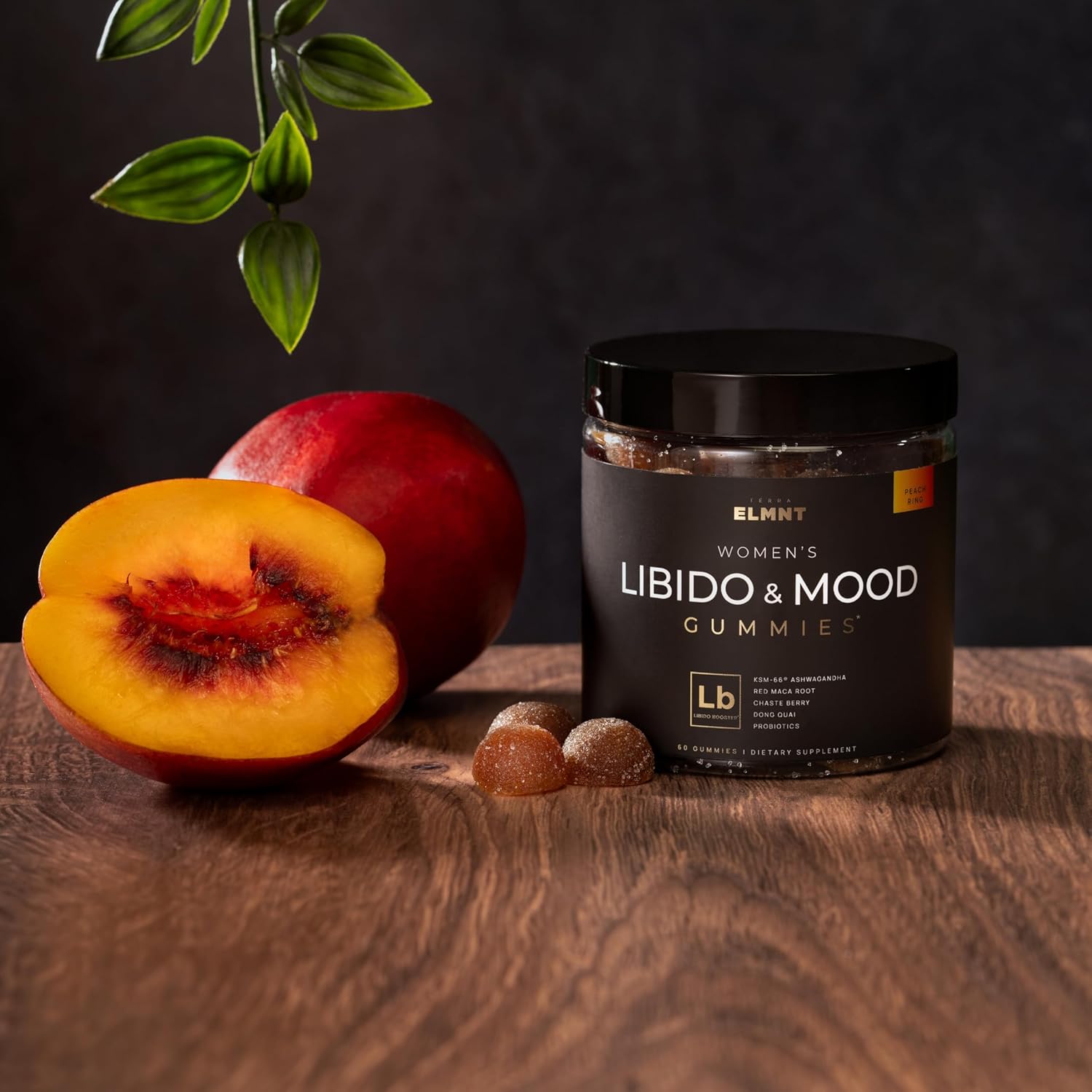 30x Strength Red Maca Root & Ashwagandha Gummies for Women - Natural Libido Booster, Hormone Balance, Cortisol Reducer, Stress Relief - Female Libido Mood Booster - TERRA ELMNT 4,050mg - Espot.com.au