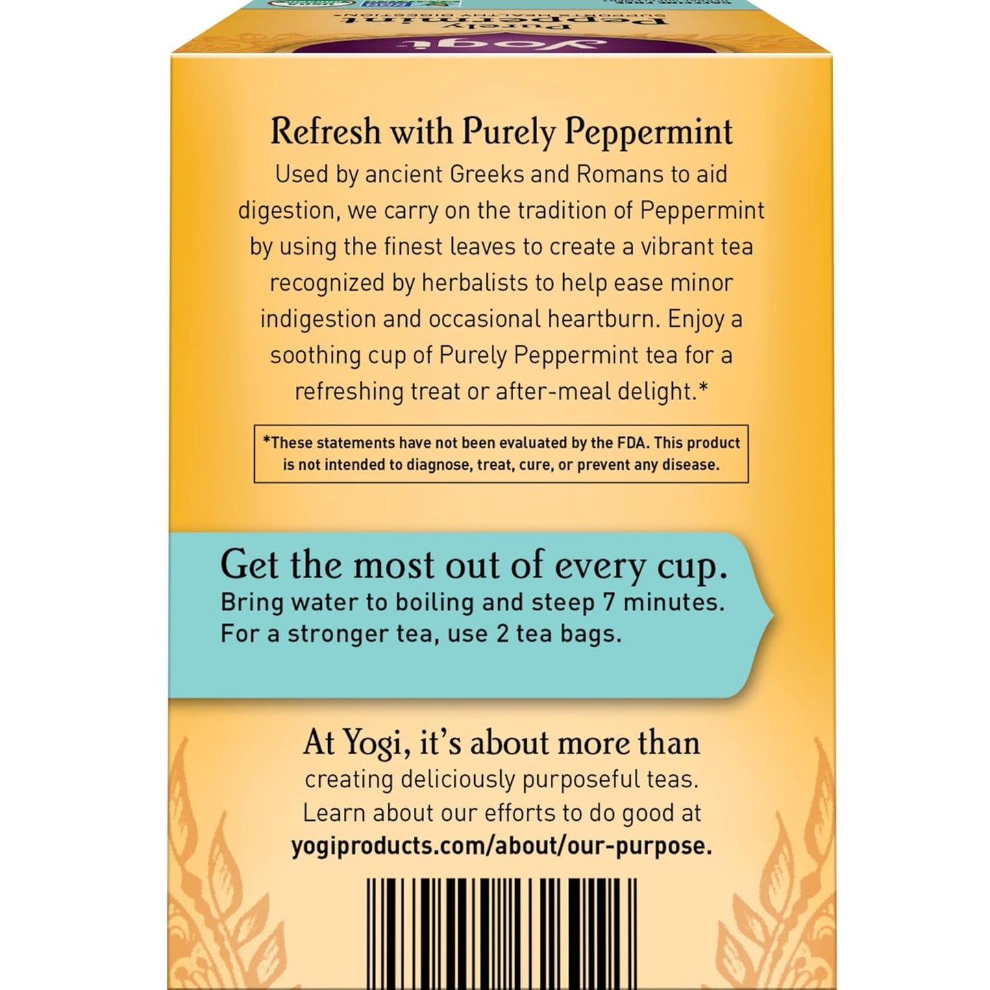 organic-peppermint-tea-bags---64-tea-bags-caffeine-free-digestive-support---yogi-tea-purely-peppermint-2