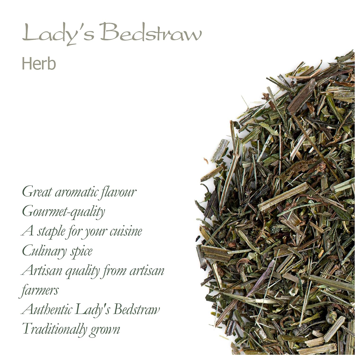 Organic Valley Lady's Bedstraw Tea - Galium Verum Herbal Infusion for Relaxation and Wellness - Espot.com.au