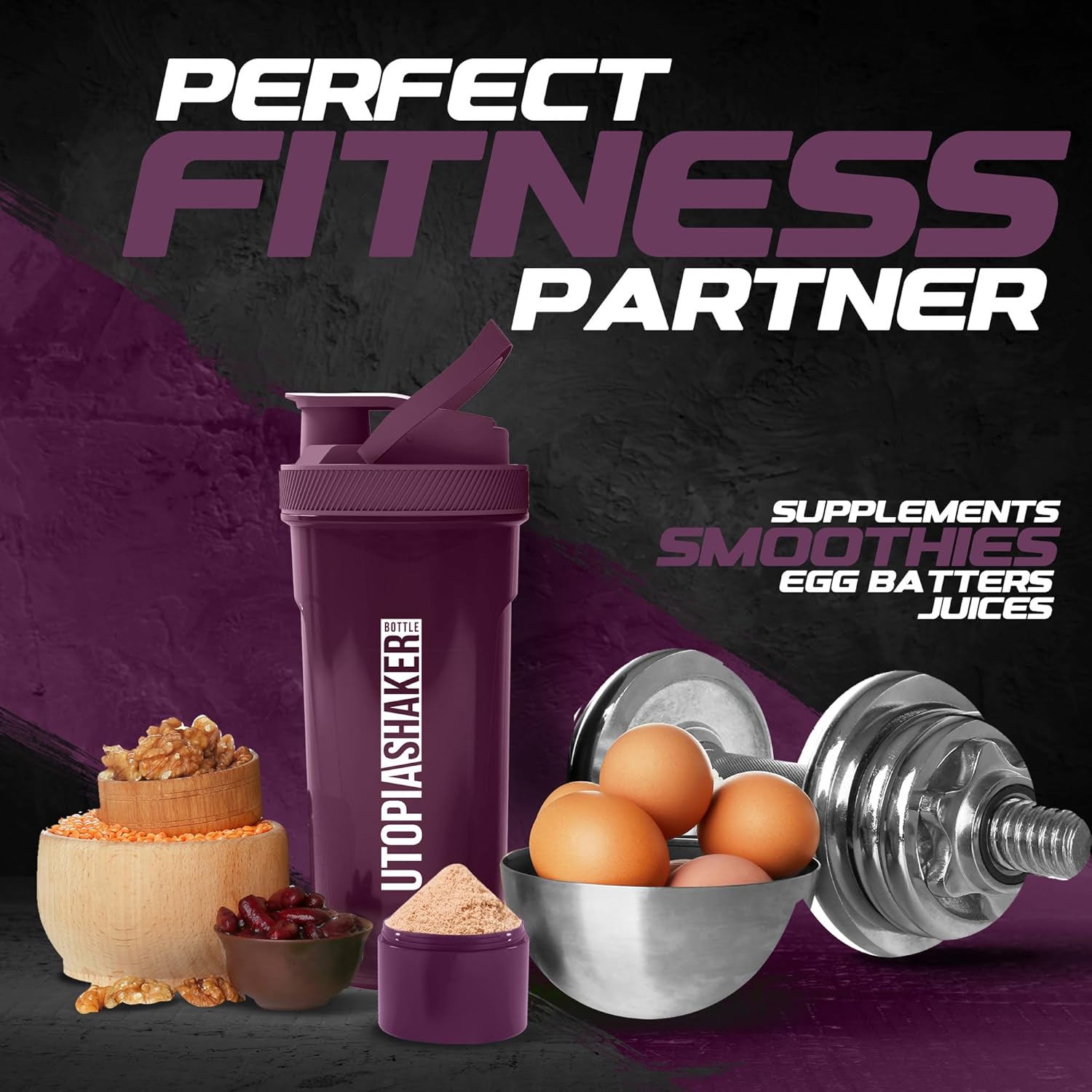 clearplum-24oz-shaker-bottle-2-pack---proteincocktail-mixer-with-twist-lock-protein-box-storage---ideal-for-pre-post-workout---utopia-home-5