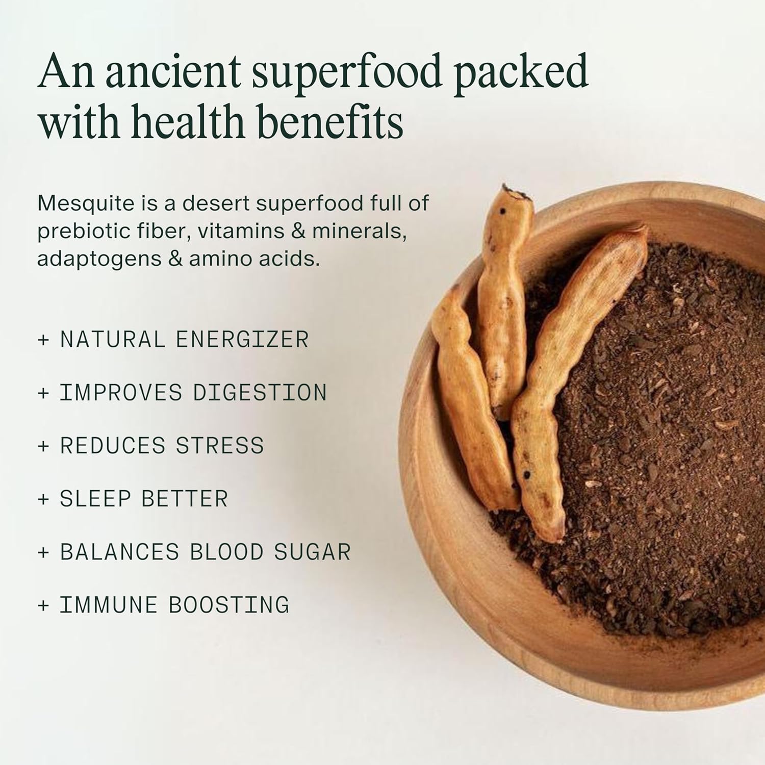 mesquite-superfood-coffee-alternative---caffeine-free-acid-free-natural-energy---brews-like-coffee---prebiotic-for-better-mood-sleep-digestion-immunity---medium-roast---28-servings-10-oz-3