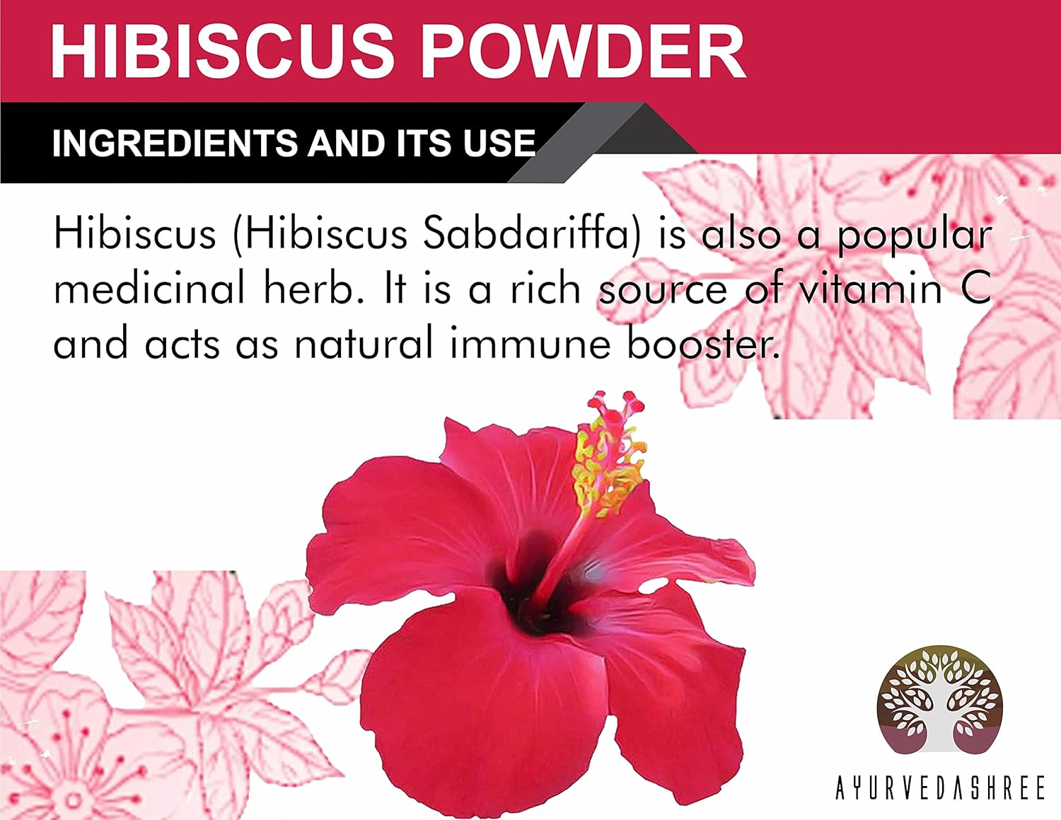 organic-hibiscus-flower-powder-200g---hair-mask-refreshing-tea-non-gmo-vegan-gmp-certified-gluten-free---ayurvedic-hibiscus-sabdariffa-phool-powder-9