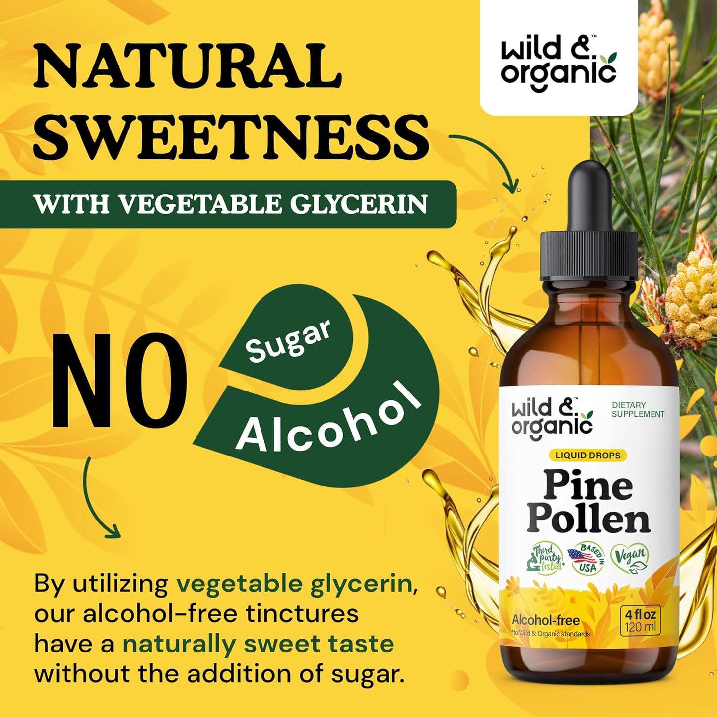 organic-pine-pollen-tincture---liquid-drops-for-men-women---vegan-sugar-alcohol-free-supplement---4-fl-oz-6