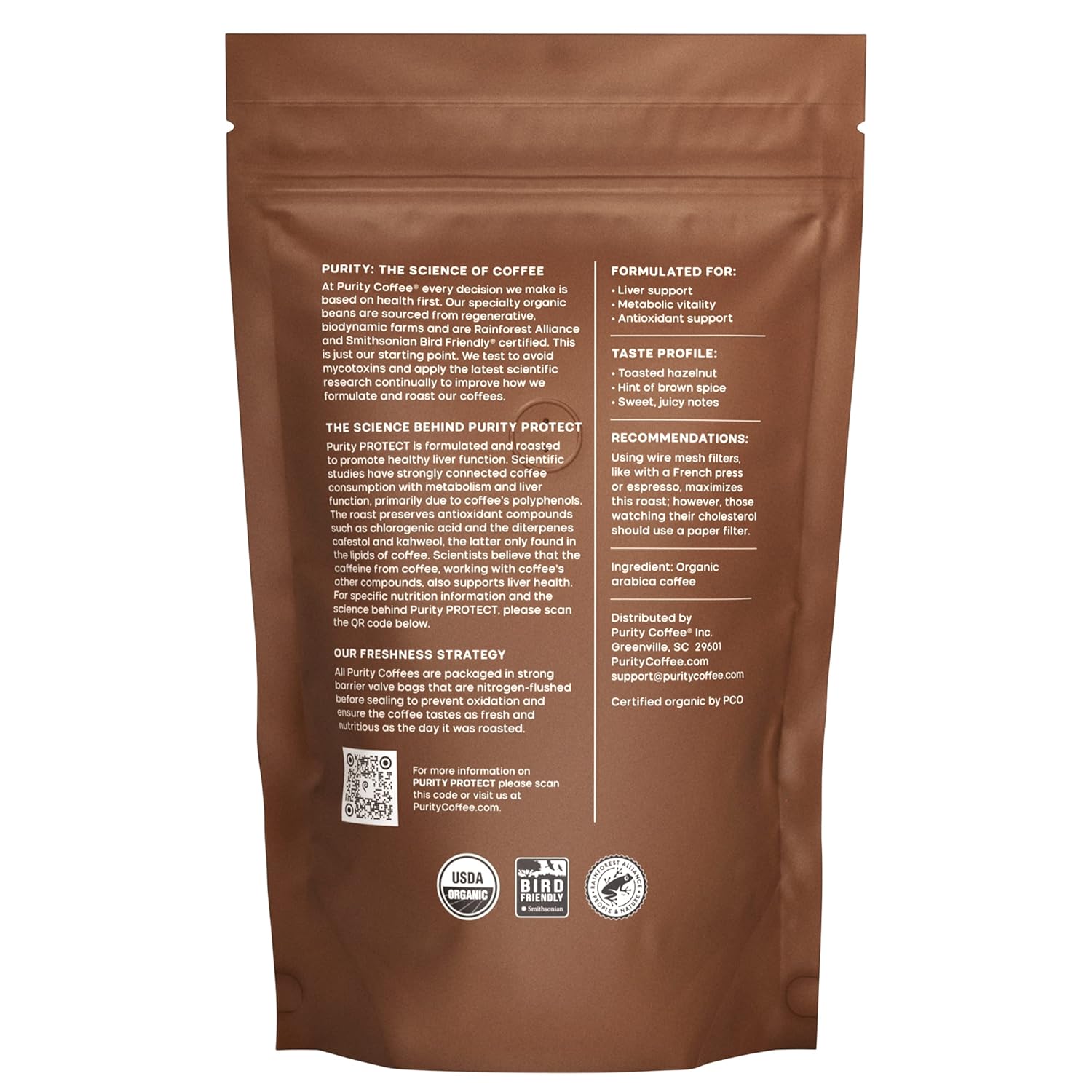 usda-certified-organic-purity-coffee-protect-whole-bean-light-medium-roast---high-antioxidant-arabica---third-party-tested---12-oz-bag-2