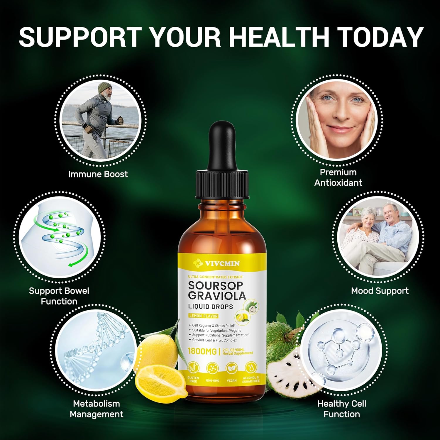 vivcmin-graviola-soursop-leaf-extract-liquid---immune-boost-relaxation-supplement-liver-support-sleep-aid---vegan-sugar-gluten-free-high-absorption-rate---lemon-flavored-2-fl-oz-4