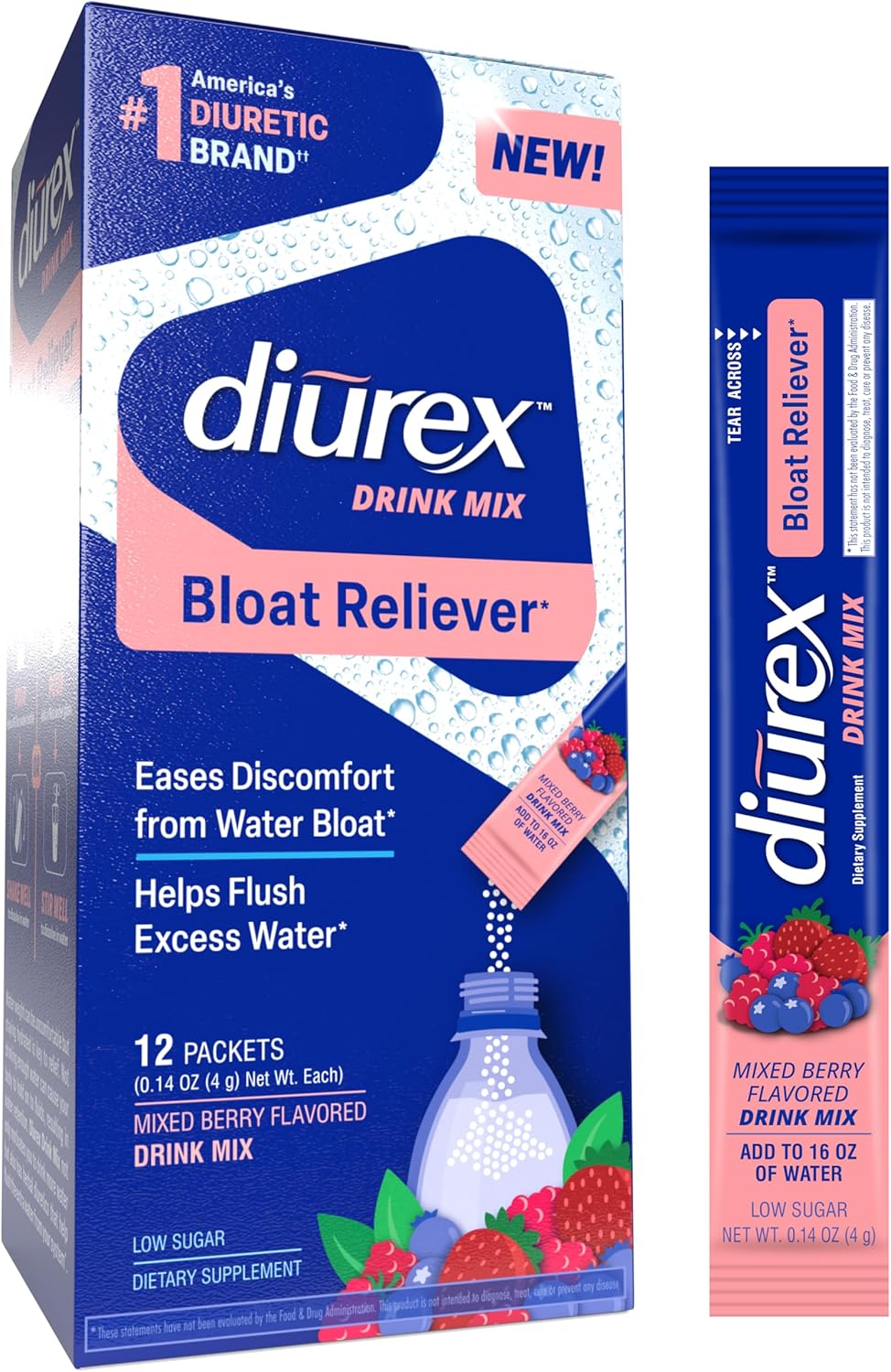 diurex-drink-mix-single-serve-packets---mixed-berry-flavored-bloat-relief---dietary-supplement---12-pack-box-1