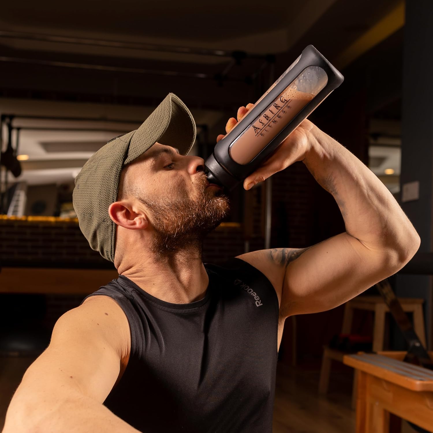 glass-protein-shaker-bottle-with-spiral-ball---asbirg-20-fitness-drinking-bottle-24-oz-black-8