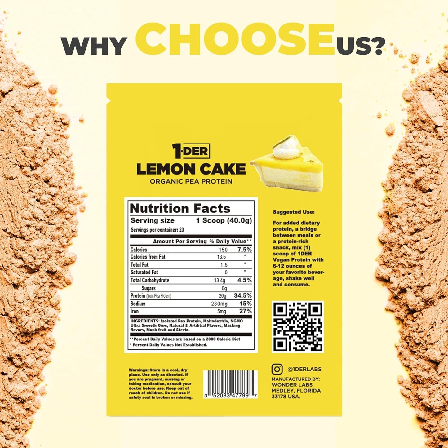 organic-pea-protein-powder---lemon-cake-isolate-supplement-plant-based-muscle-recovery-for-vegetarians-vegans---non-gmo-lactose-soy-gluten-free---23-servings-5