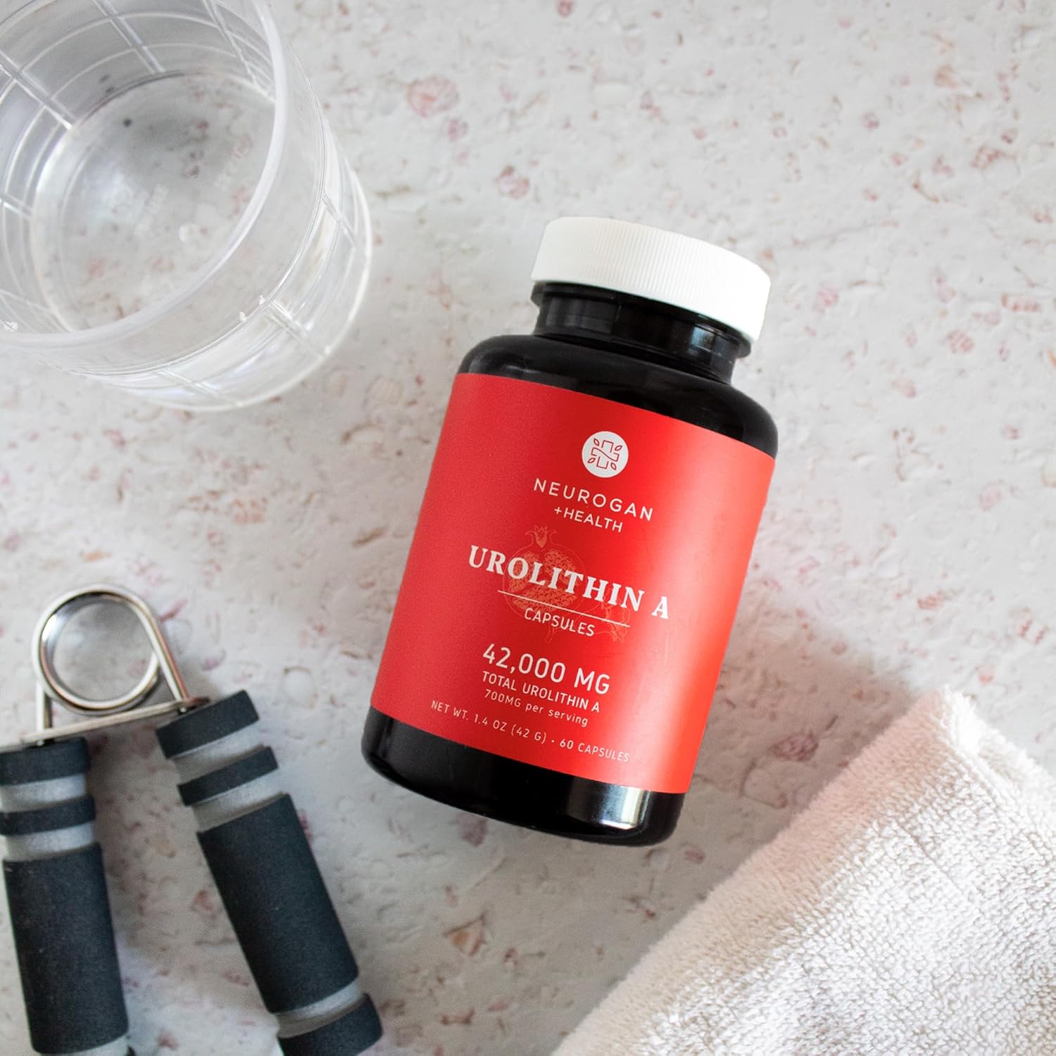 High-Potency Urolithin A Supplement Capsules for Energy, Focus & Muscle Recovery - Made in USA - 700mg, 60 Capsules - Take Daily for Healthy Aging & Cellular Regeneration - Espot.com.au