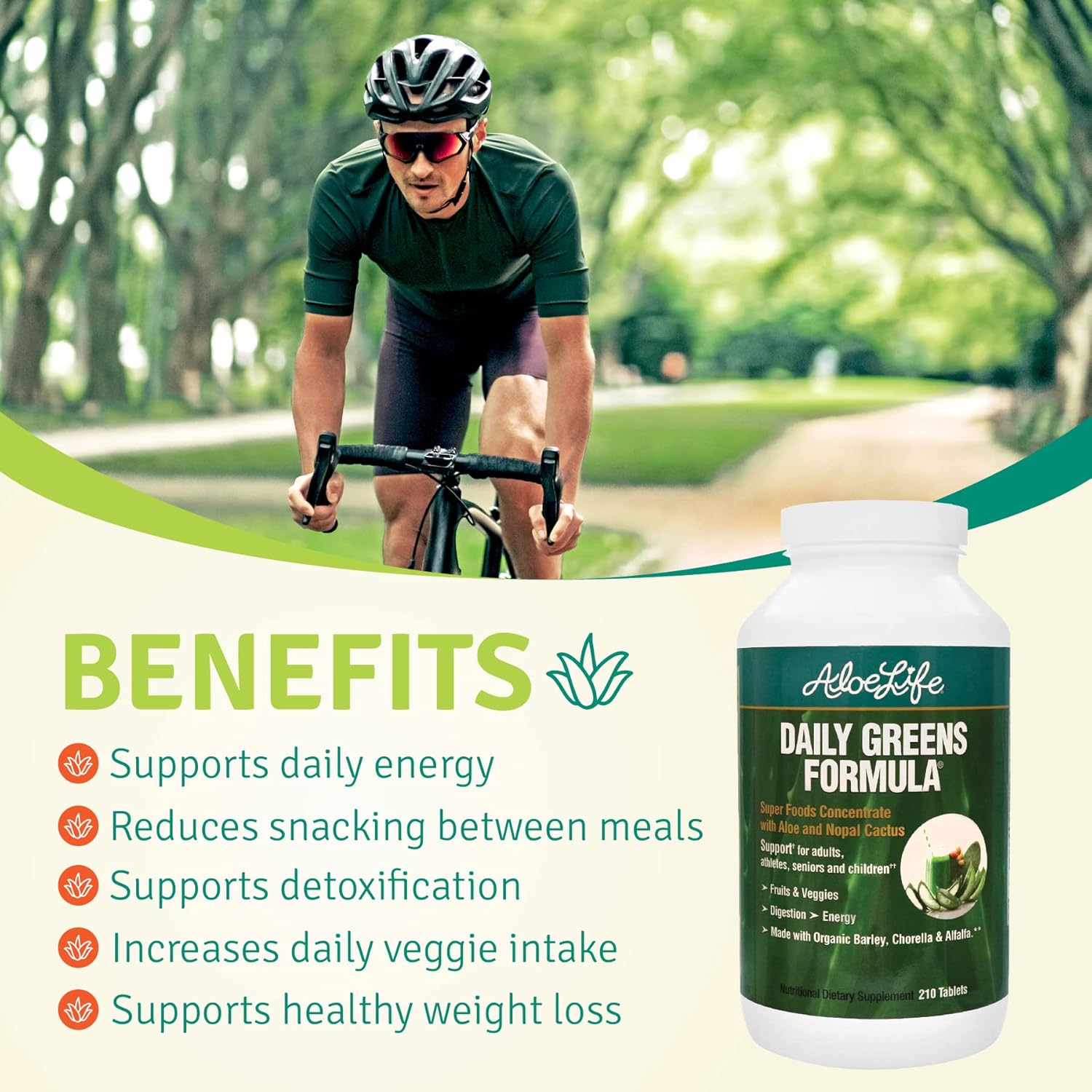 certified-organic-aloe-life-daily-greens-tablets---antioxidant-supplement-with-21-fruits-veggies-herbs---keto-friendly-gluten-free---210-tablets-4