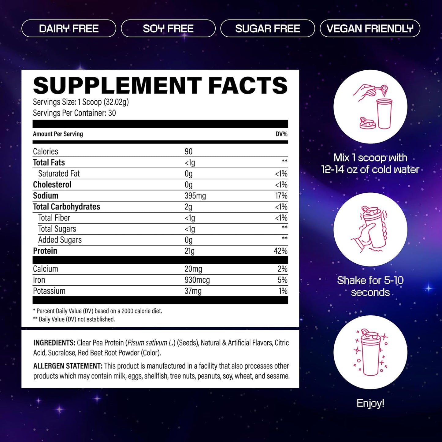 plant-based-strawberry-protein-juice-powder---clear-pea-protein-30-servings---vegetarian-vegan-friendly-easy-to-digest-glutensugardairysoy-free-4