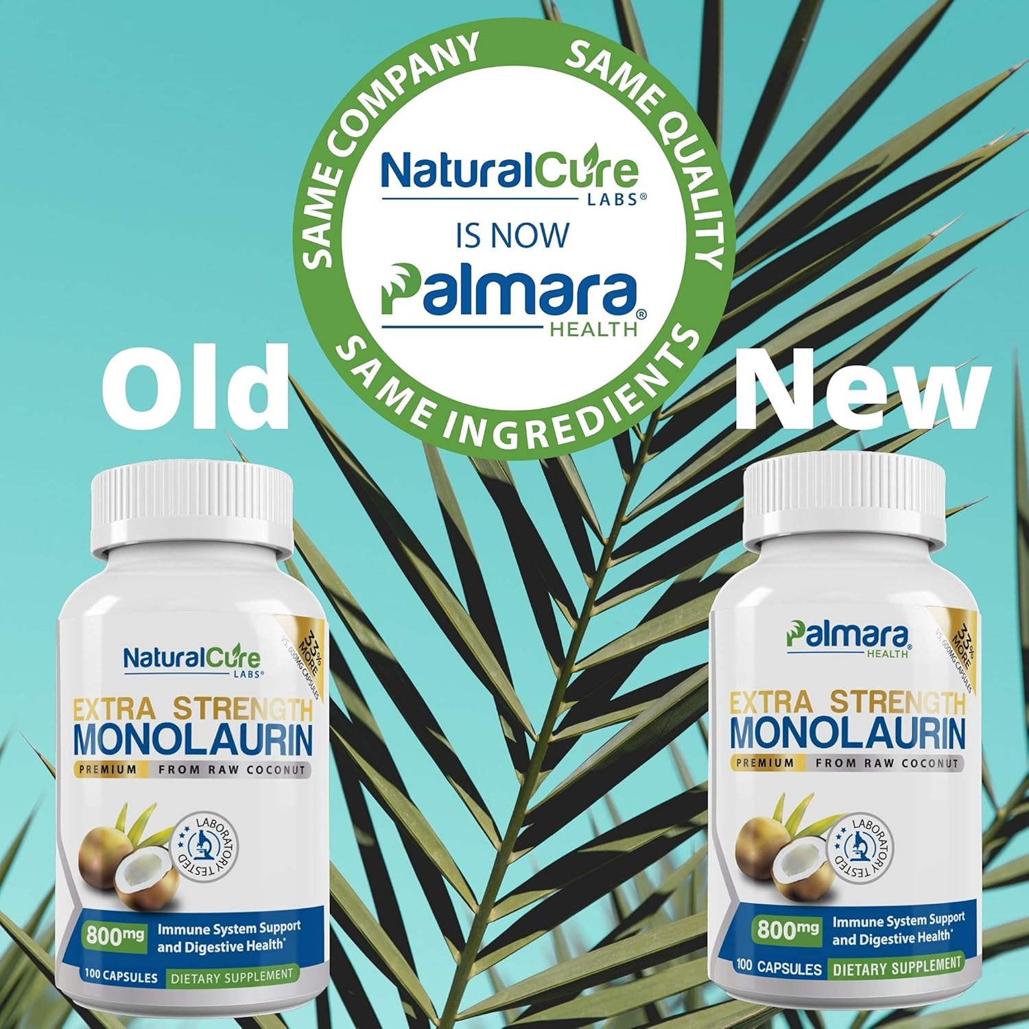 2-pack-palmara-health-monolaurin-capsules---extra-strength-1600mg-per-serving-800mg-per-capsule---total-200-capsules-2
