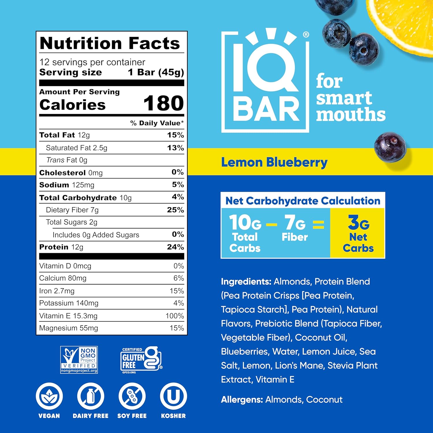 iqbar-brain-and-body-keto-protein-bars---banana-nut-lemon-blueberry---12-count-low-carb-high-fiber-vegan-energy-bars-5