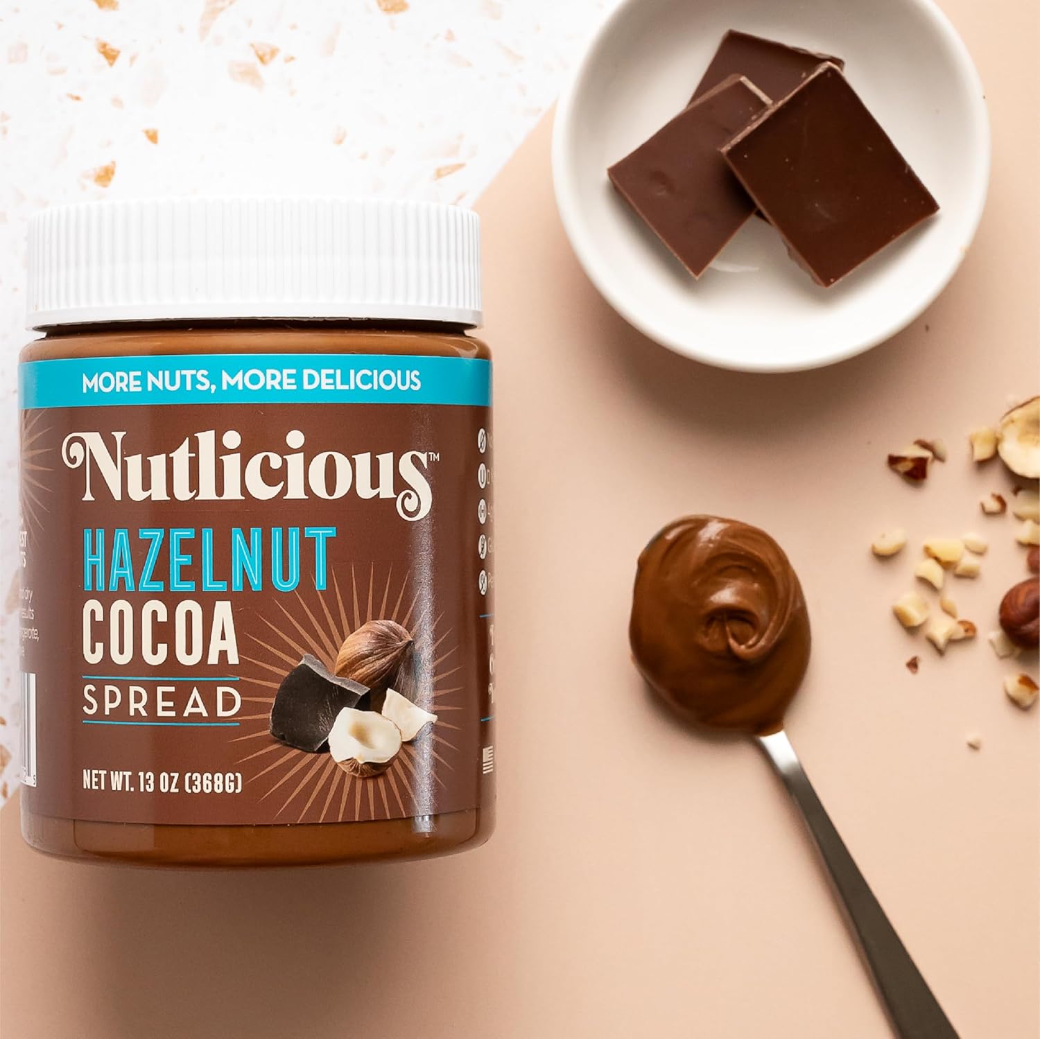 hazelnut-cocoa-spread-13-oz---made-in-usa-no-palm-oil-4g-protein---spreadable-roasted-hazelnuts-with-cocoa---nutlicious-5