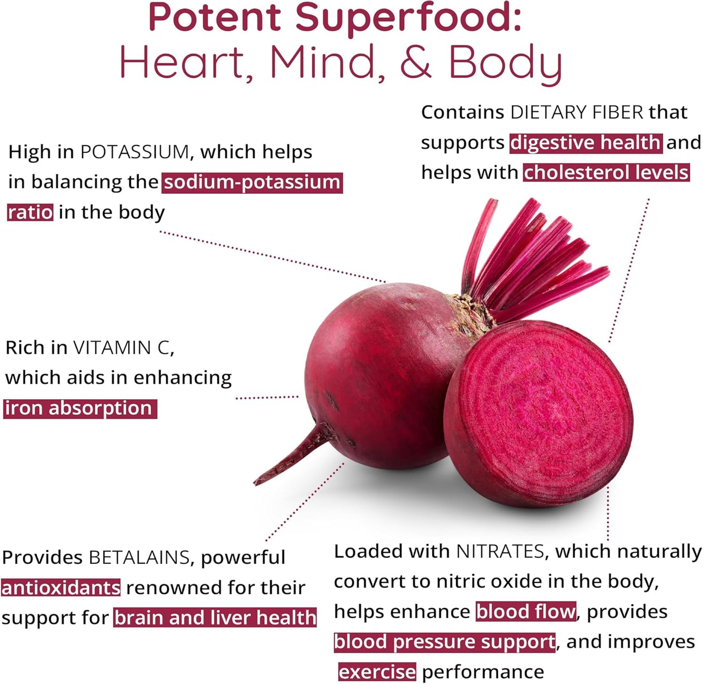 organic-beet-root-capsules-1300mg-superfood---blood-pressure-circulation-support---nitric-oxide-supplement-for-men-women---antioxidant-brain-food---vegan---60-ct-7