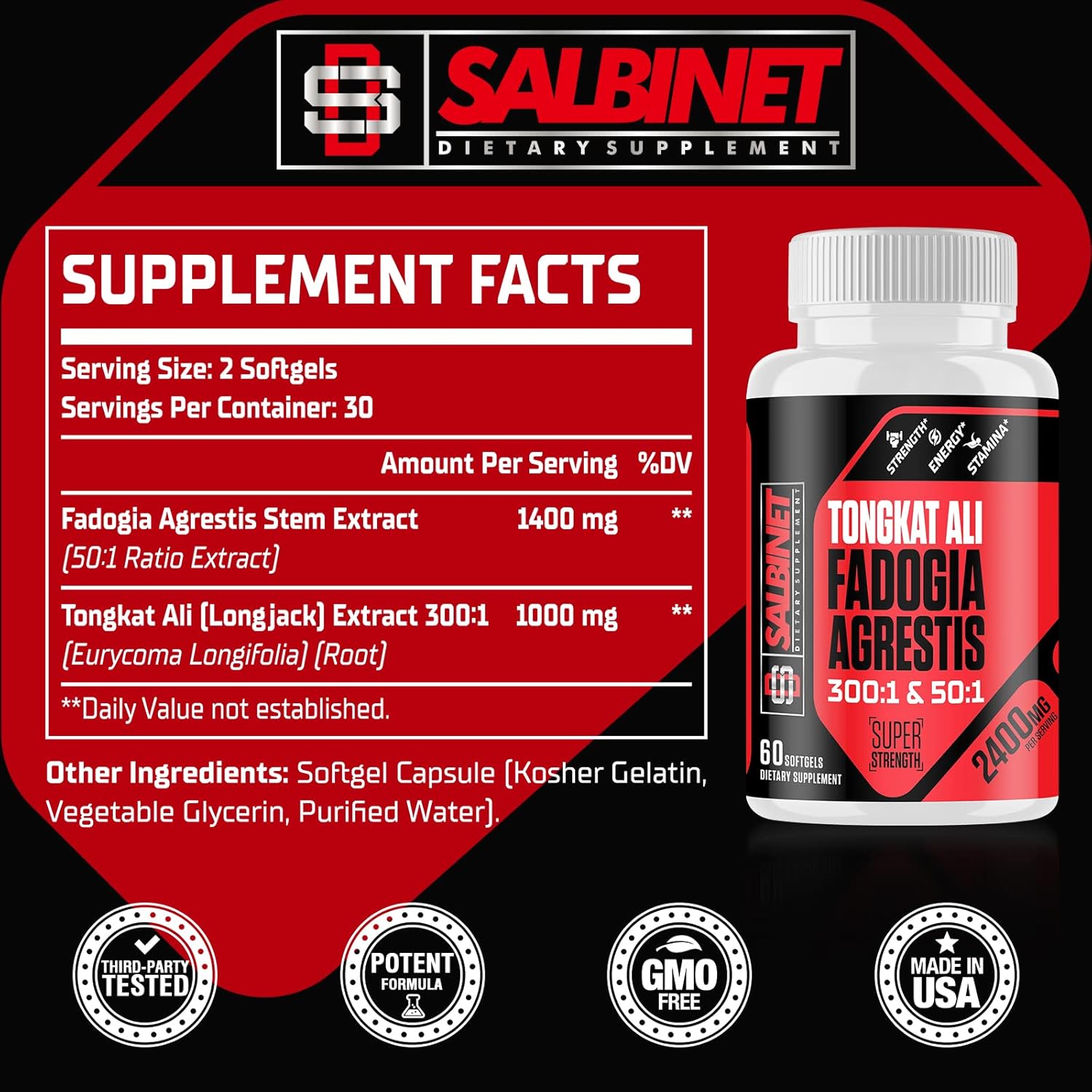 high-strength-salbinet-fadogia-agrestis-tongkat-ali-supplements---third-party-tested-for-muscle-mass-athletic-performance---2400mg-formula-2