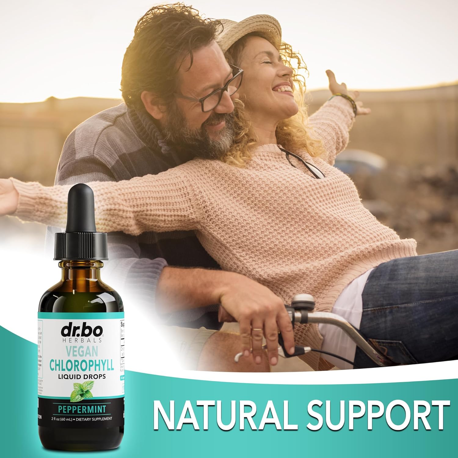 Women's Hormone Balance & Chlorophyll Liquid Drops - Organic Vegan Supplement for Women's Wellness - Internal Deodorant & Odor Cleanse Supplement - Espot.com.au