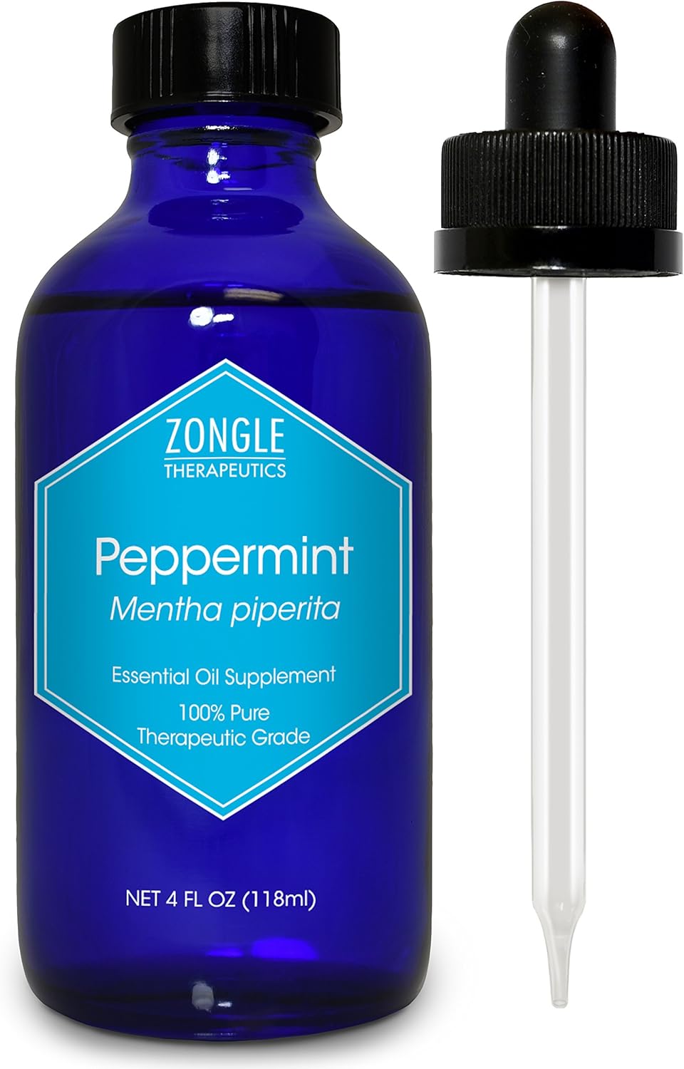zongle-therapeutics-100-pure-peppermint-essential-oil---food-grade-edible-mint-oil-for-digestion-ibs-hair---safe-for-ingestion-4-oz-2